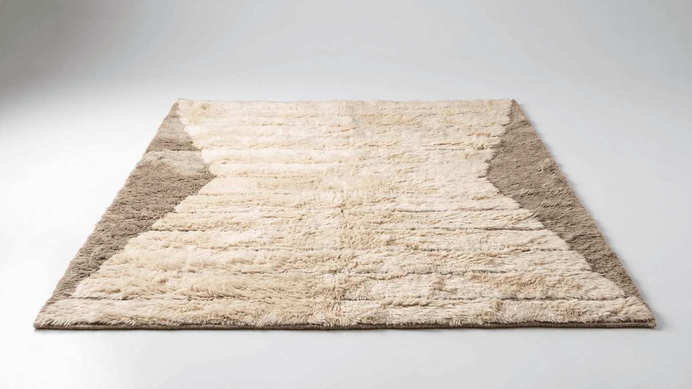 Handmade Wool Rugs Boho Beni Mrirt Living Room Decor