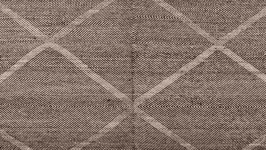 Black Diamond Grid Taznakht Rug