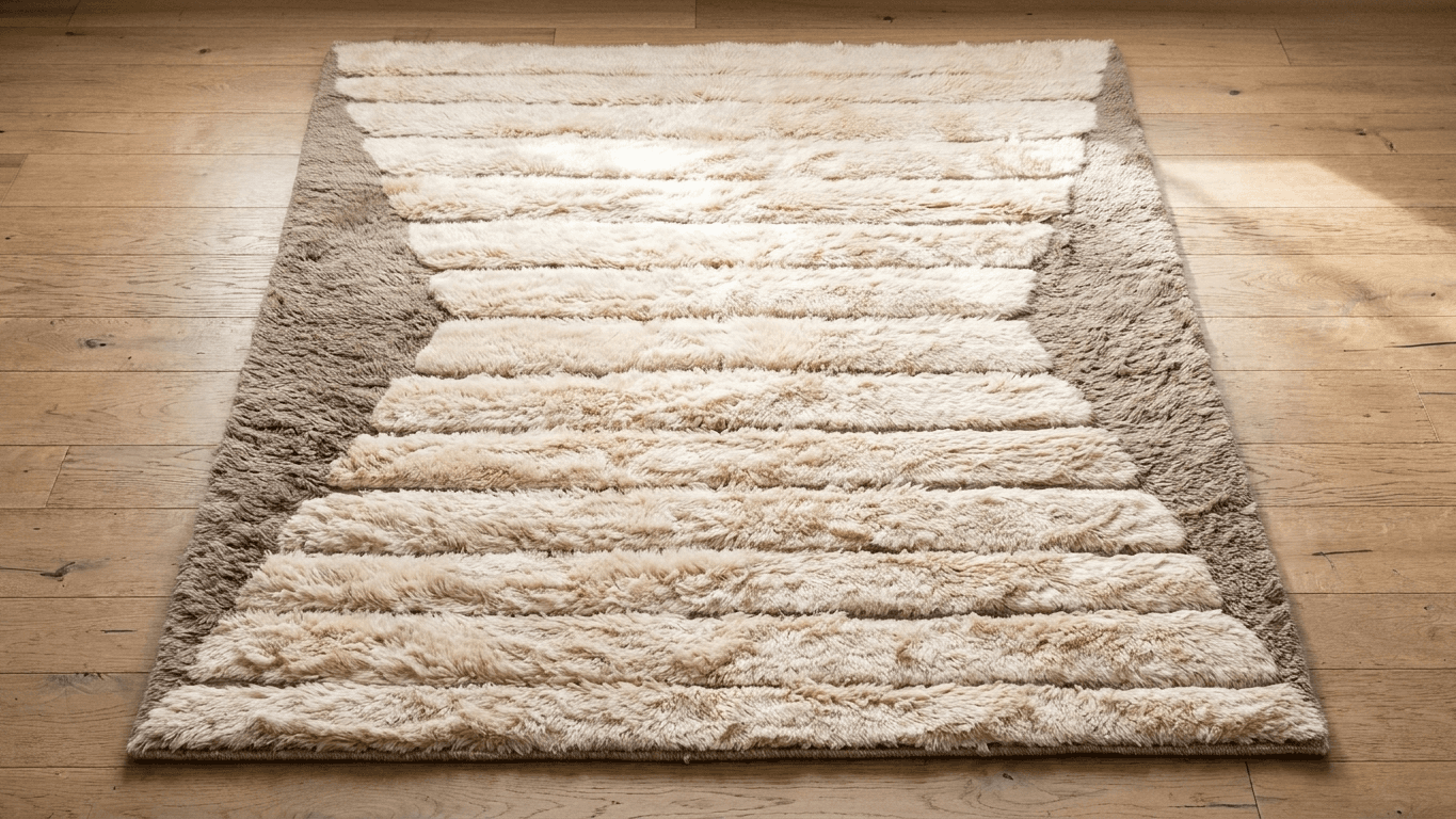 Handmade Wool Rugs Boho Beni Mrirt Living Room Decor