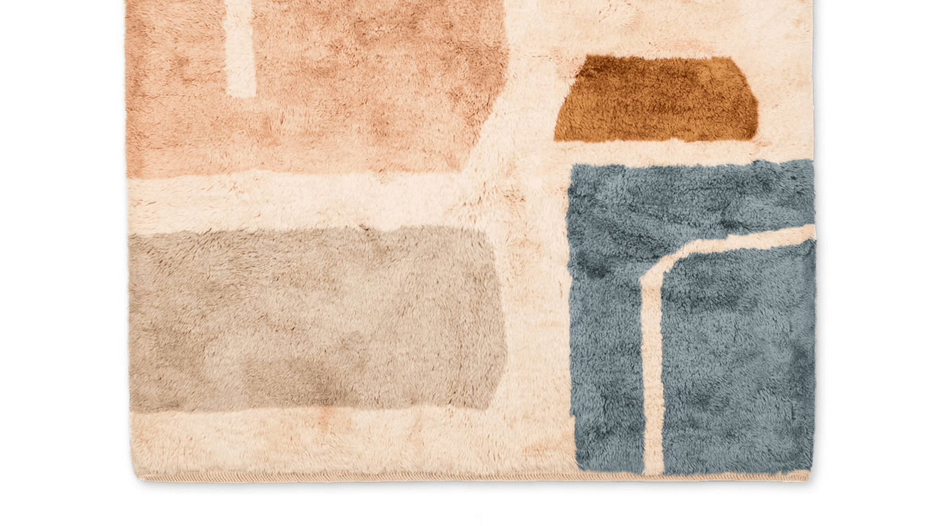 Handmade Wool Rug Beni Mrirt Boho Living Room Decor