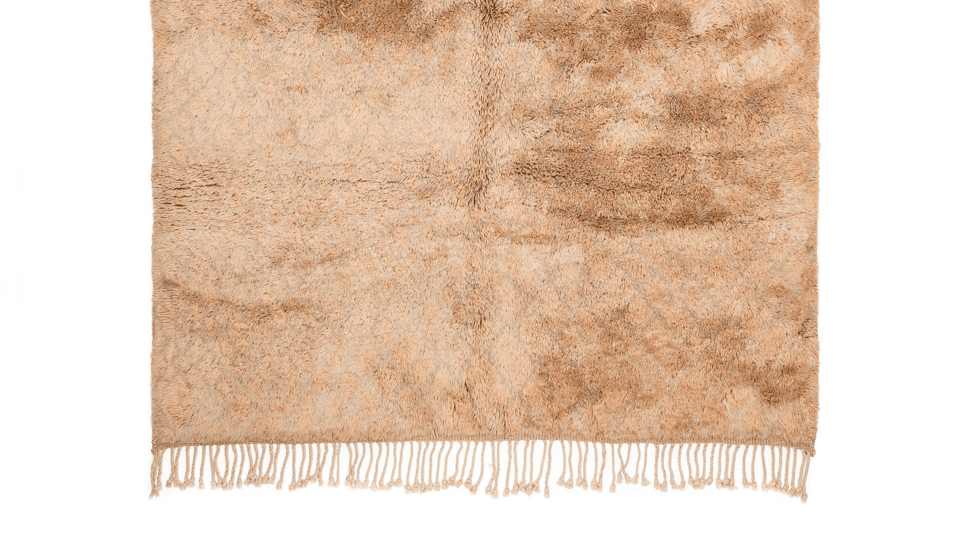 Handmade Wool Rug Beni Mrirt Custom Size Boho Decor