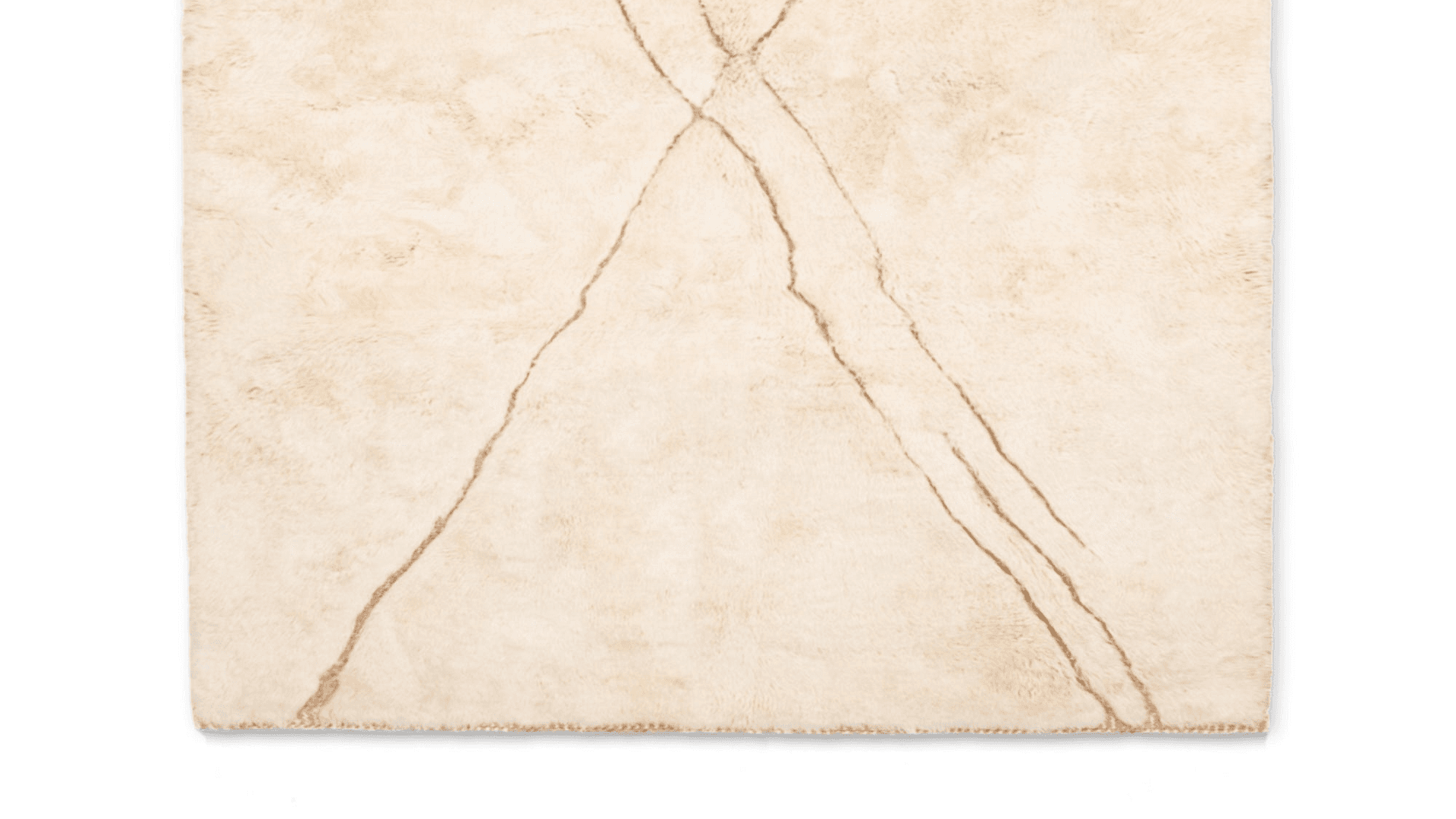 Handmade Wool Rug Beni Mrirt Boho Living Room Decor