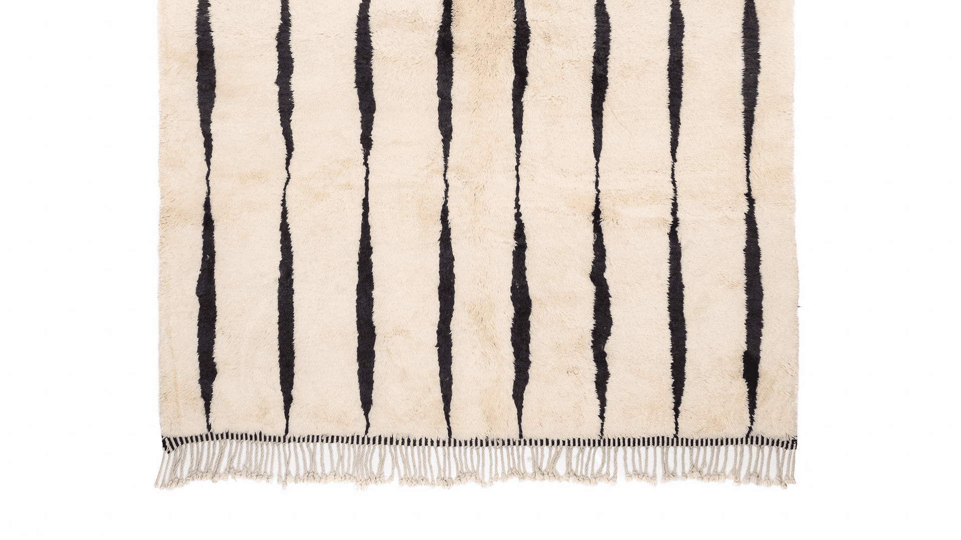 Handmade Wool Rugs Beni Mrirt Custom Size Boho Living Room Decor
