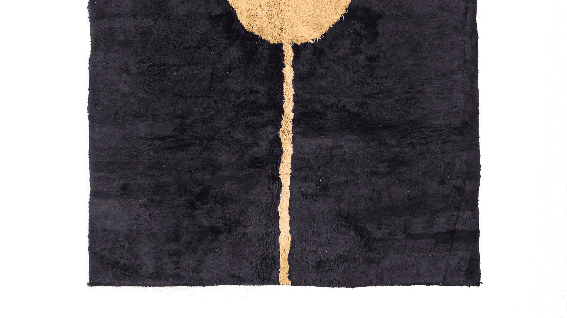 Handmade Wool Rugs Beni Mrirt Boho Custom Size Living Room Decor