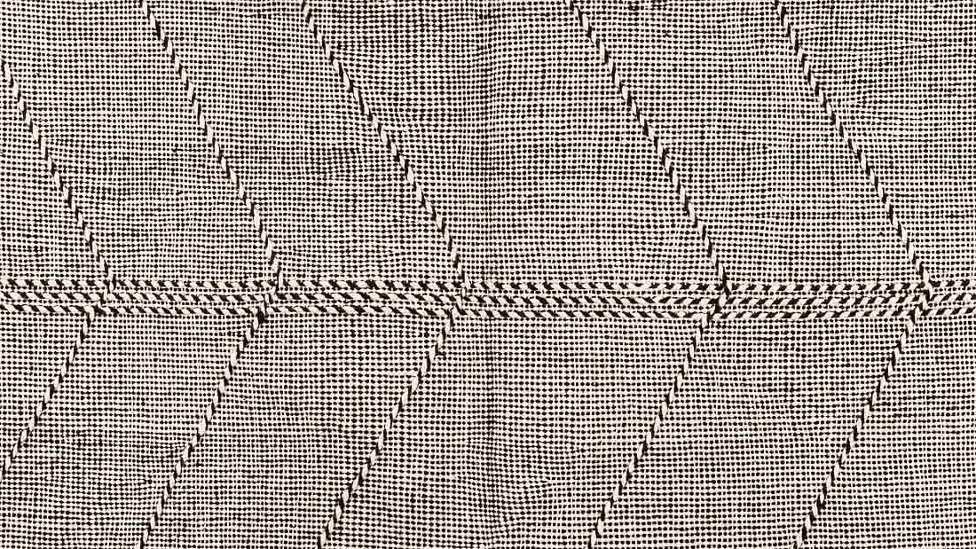Neutral Chevron Kilim Rug