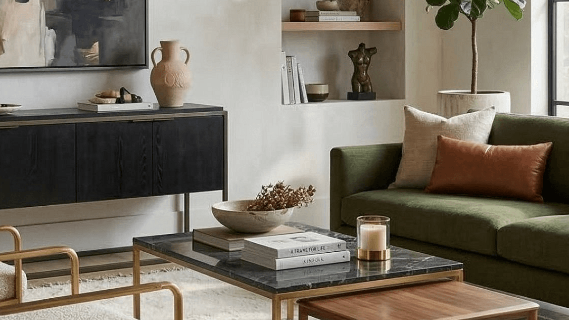 Handmade Wool Beni Ourain RugBoho Living Room Decor