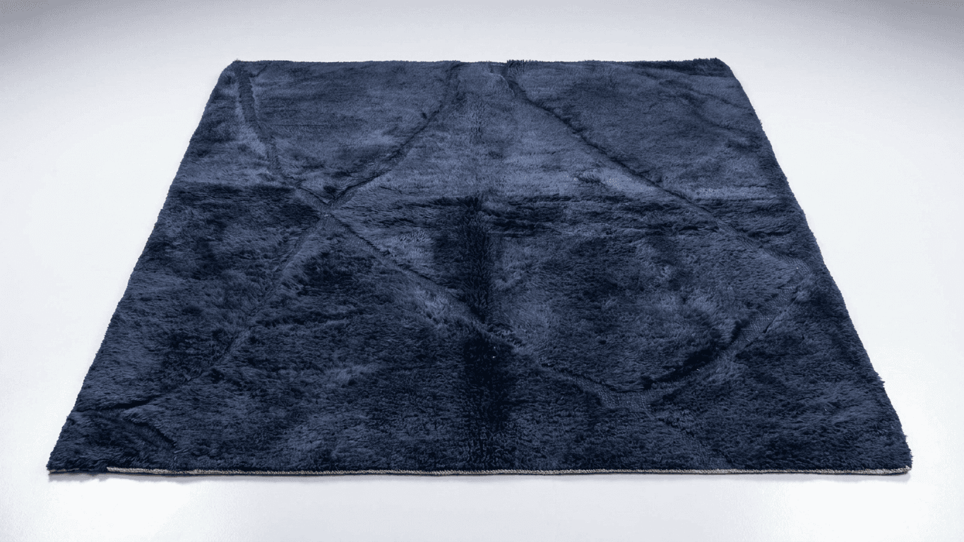 Handmade Wool Rugs Beni Mrirt Custom Size Modern Living Room