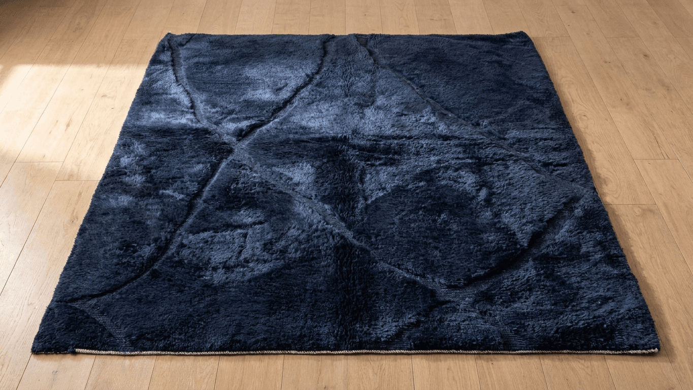Handmade Wool Rugs Beni Mrirt Custom Size Modern Living Room