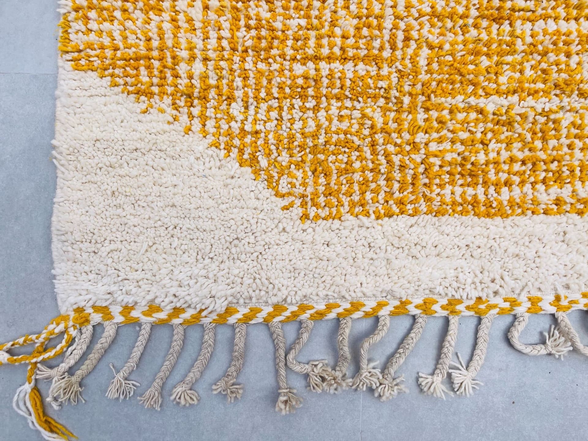 Beni ourain rug, Accent Moroccan rug, Large wool carpet, *CUSTOM*