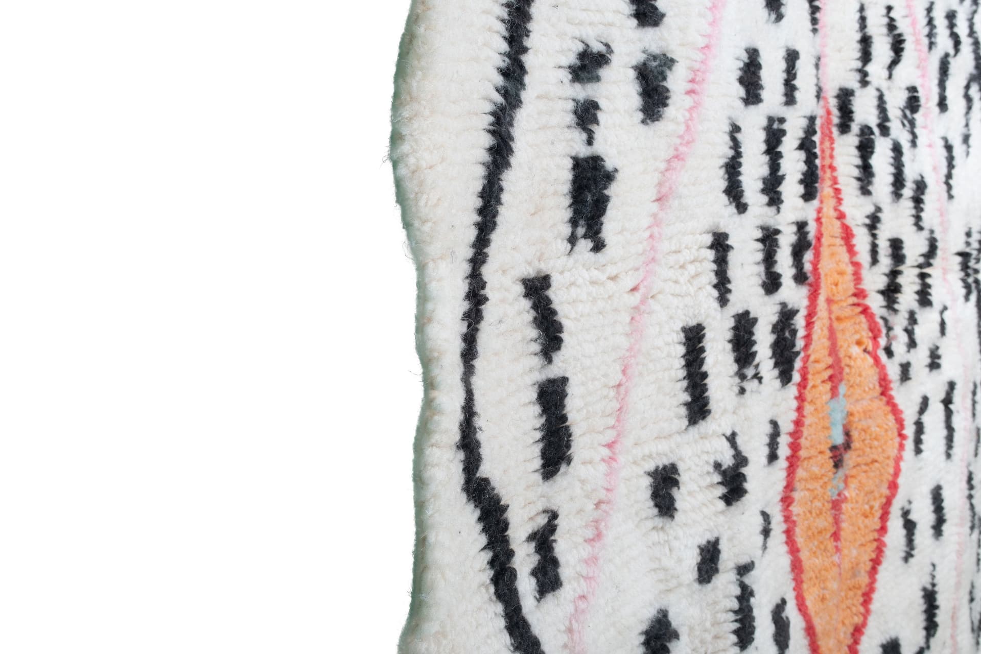Cream Pink Diamond Azilal Rug