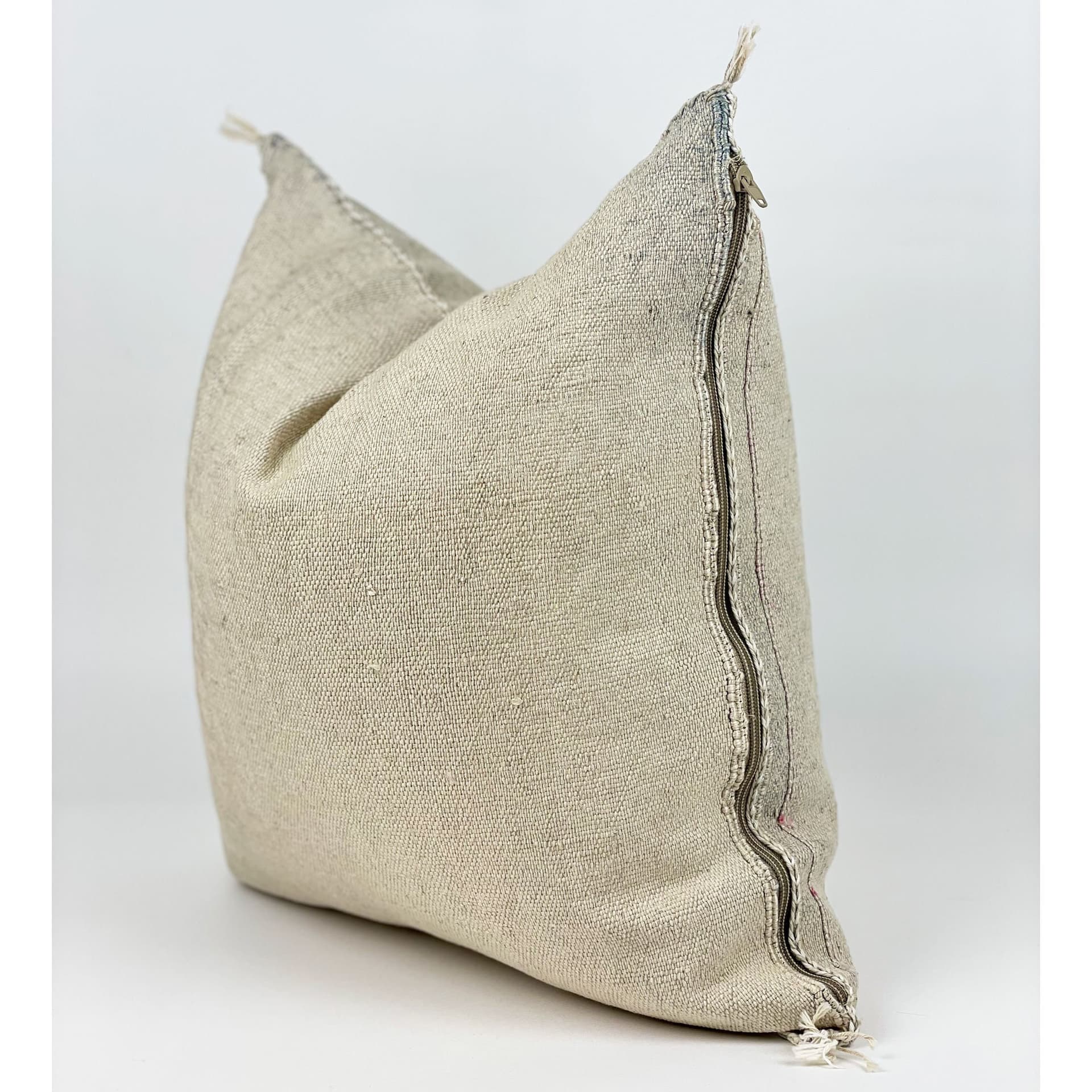 Beige Moroccan Cactus Silk Pillow ALL SIZES