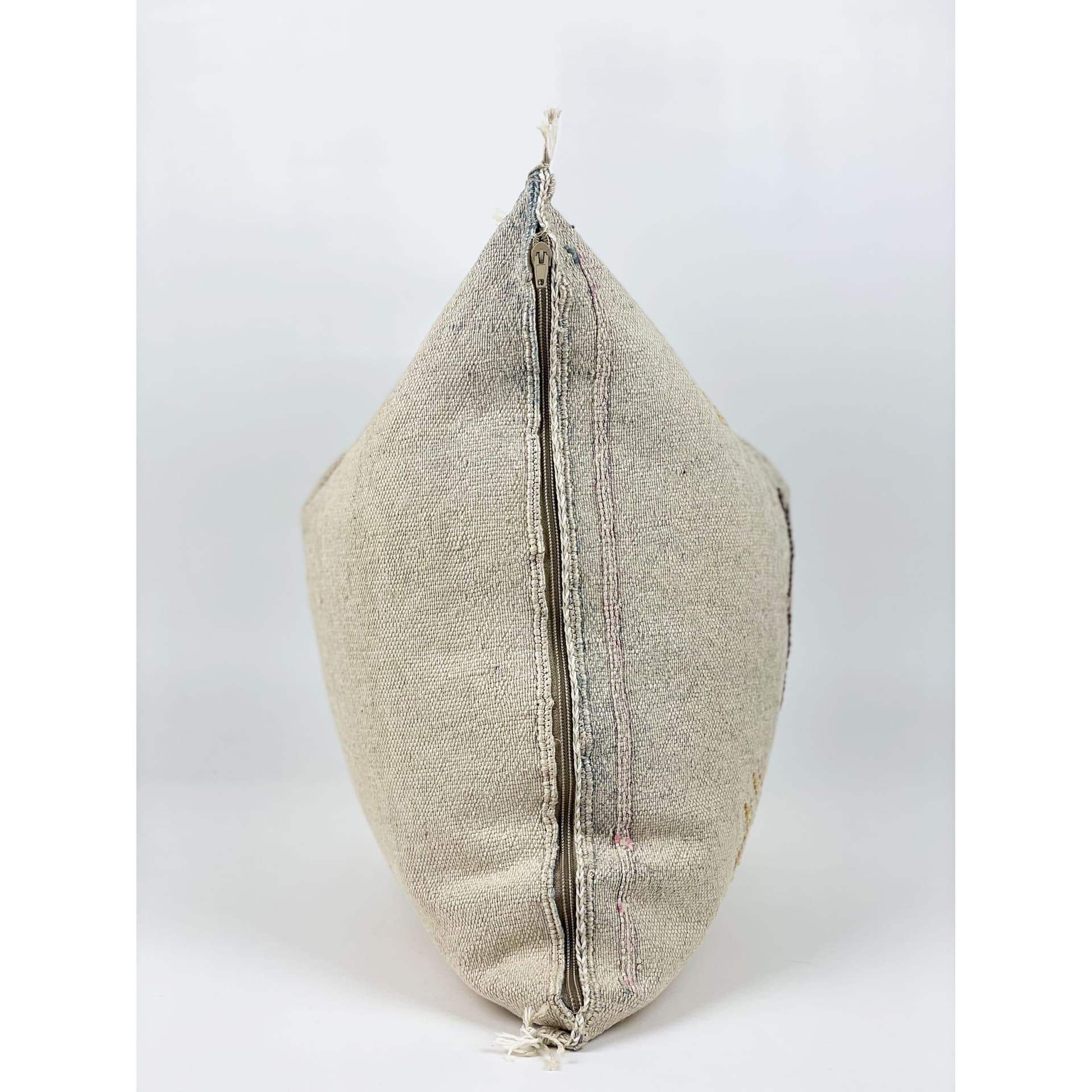 Beige Moroccan Cactus Silk Pillow ALL SIZES