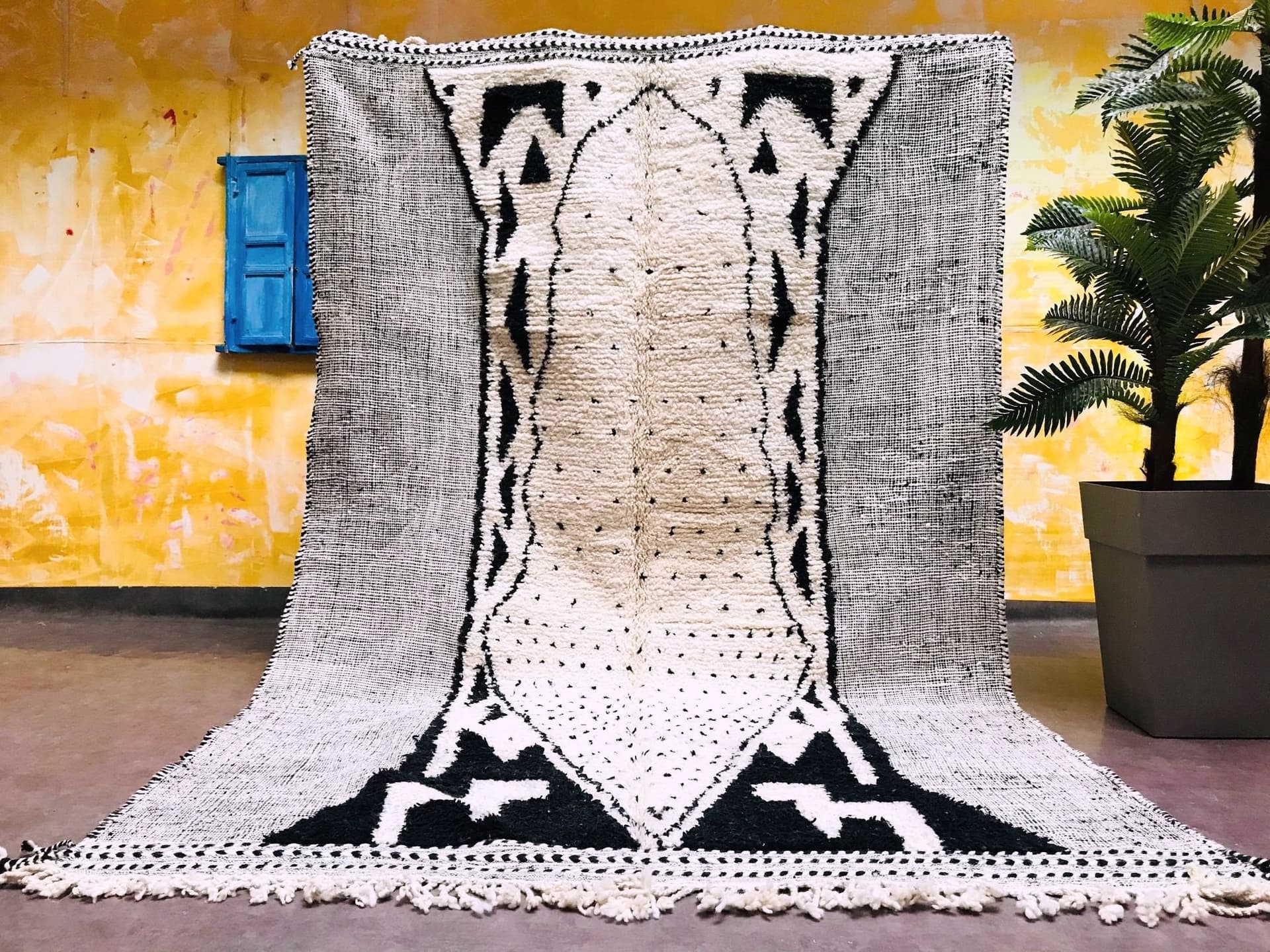 Ivory Archway Beni Ourain Rug