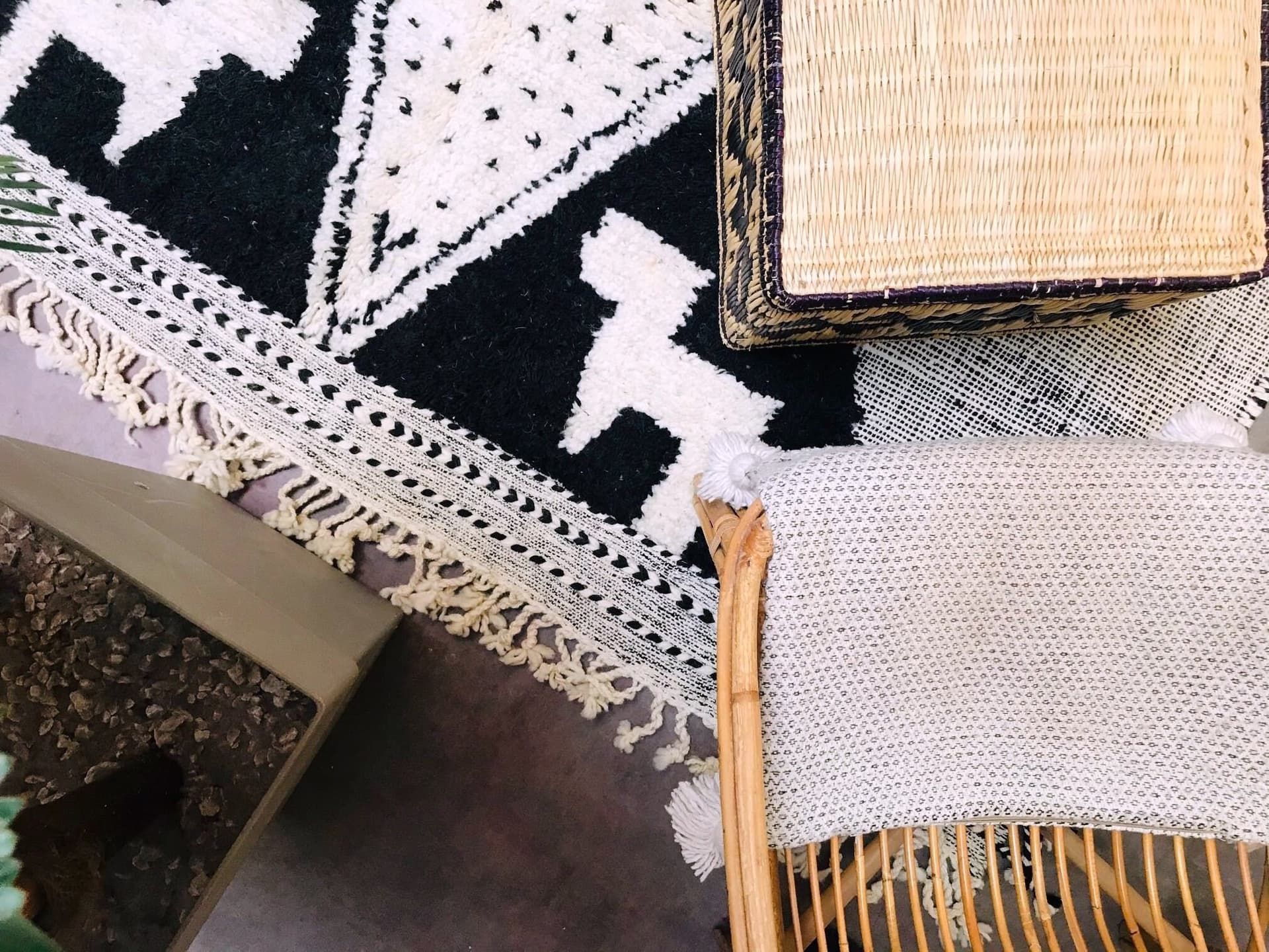 Ivory Archway Beni Ourain Rug