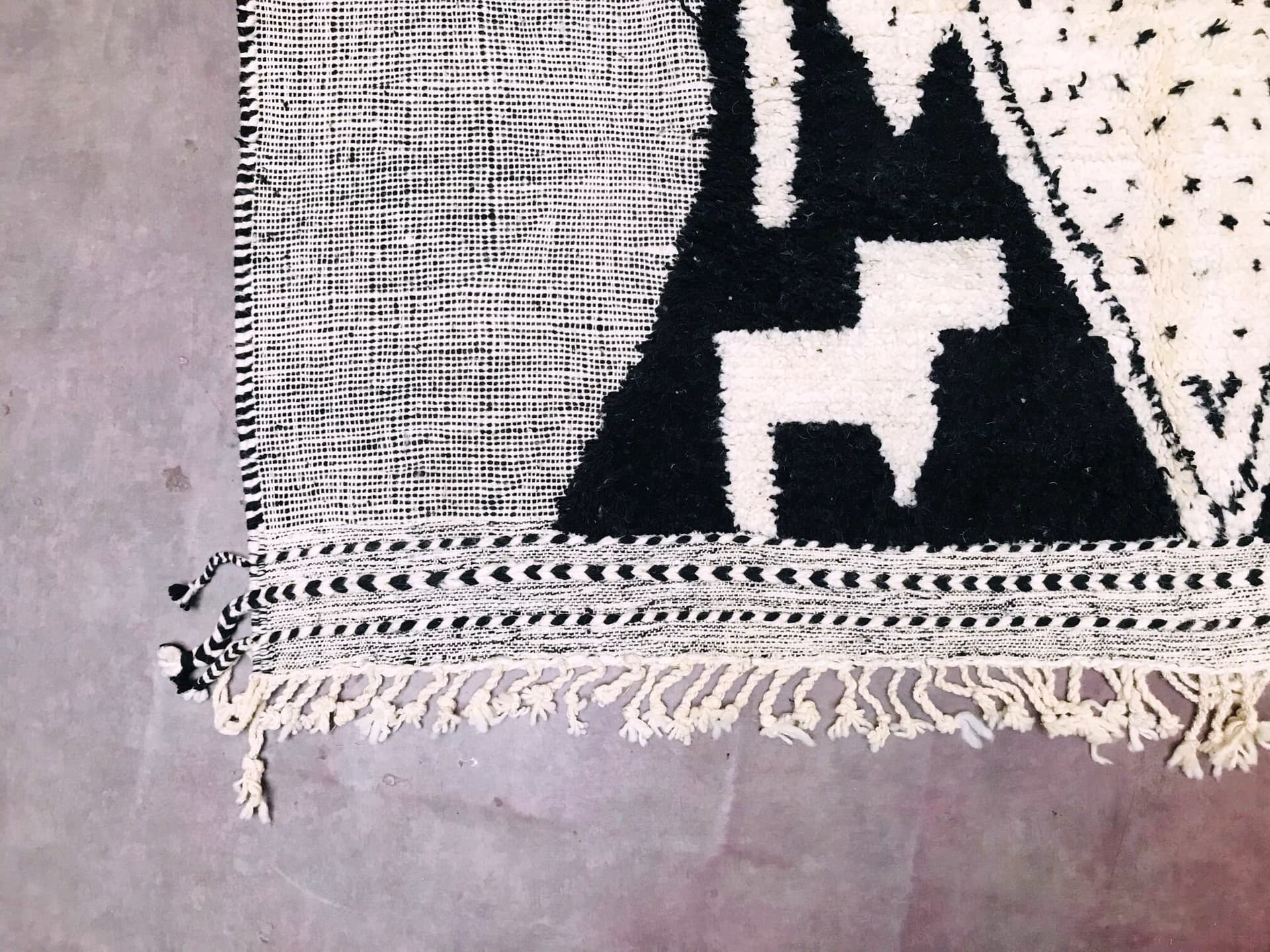 Ivory Archway Beni Ourain Rug