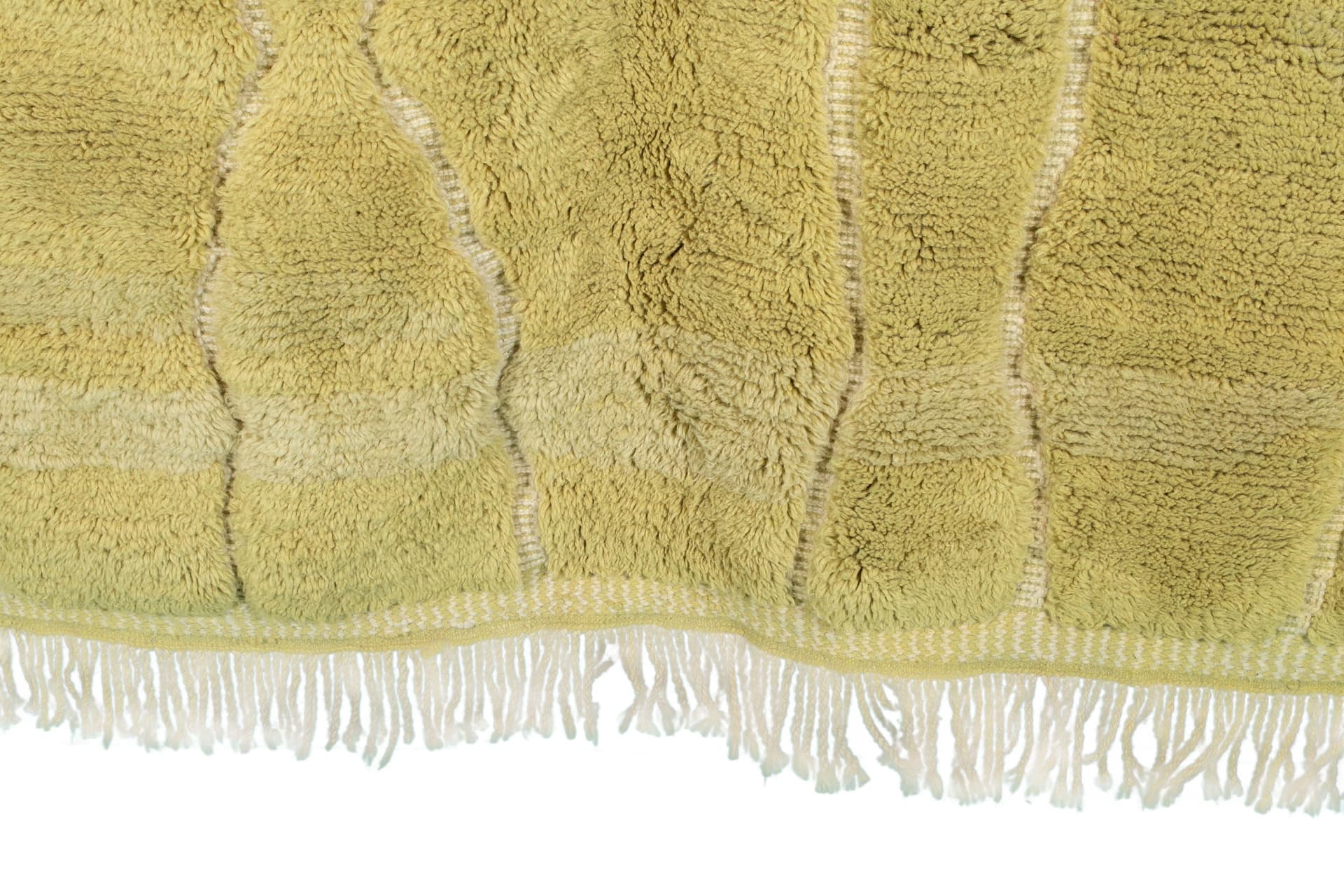 Sage Wavy Line Beni Mrirt Rug
