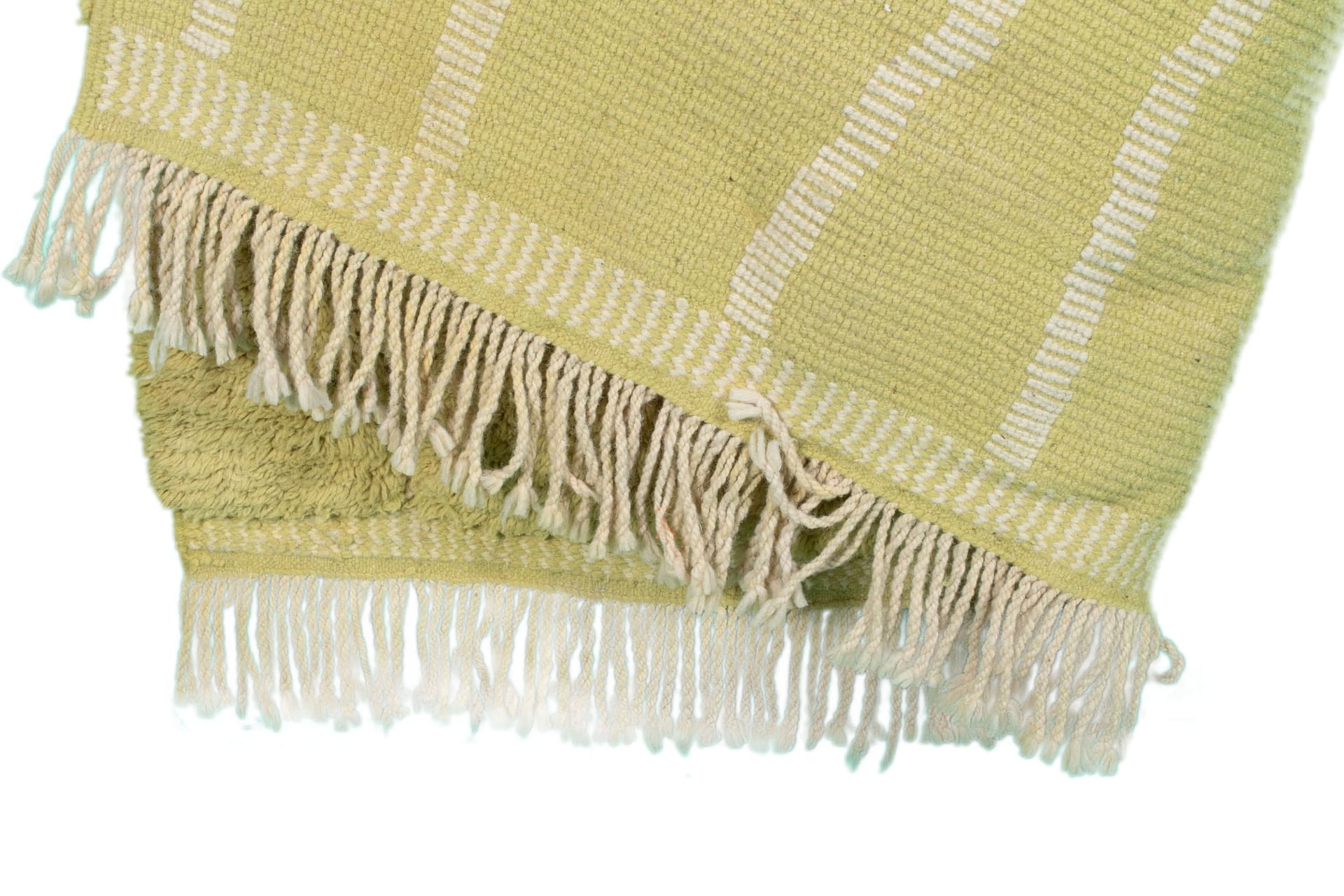 Sage Wavy Line Beni Mrirt Rug