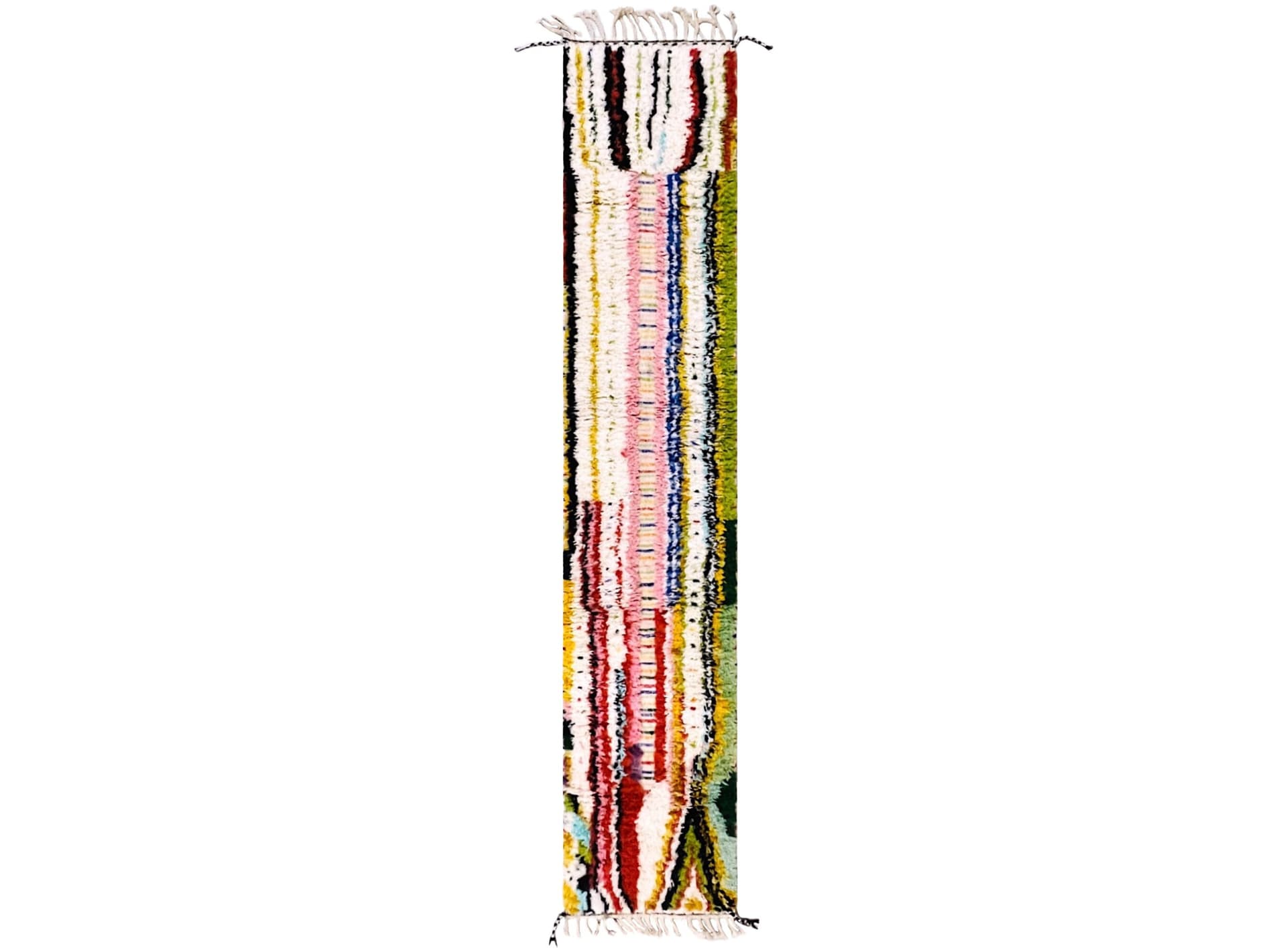 Gorgeous Moroccan Runner Rug - berber Colorful Runner Rug - Authentic Moroccan Pink rug -Berber Runner Carpet - Authentic boujaad runner rug