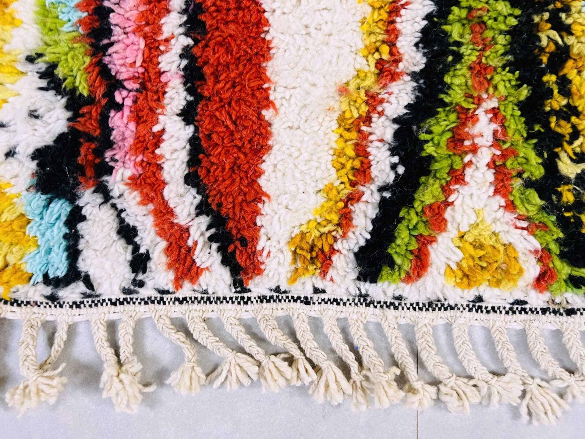 Gorgeous Moroccan Runner Rug - berber Colorful Runner Rug - Authentic Moroccan Pink rug -Berber Runner Carpet - Authentic boujaad runner rug
