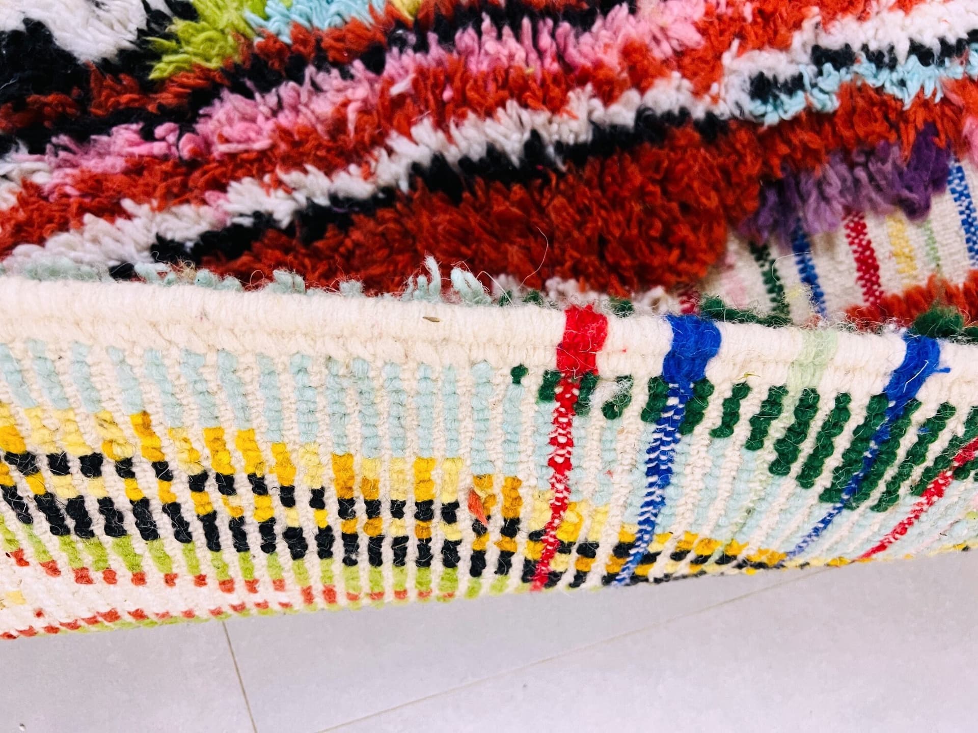 Gorgeous Moroccan Runner Rug - berber Colorful Runner Rug - Authentic Moroccan Pink rug -Berber Runner Carpet - Authentic boujaad runner rug
