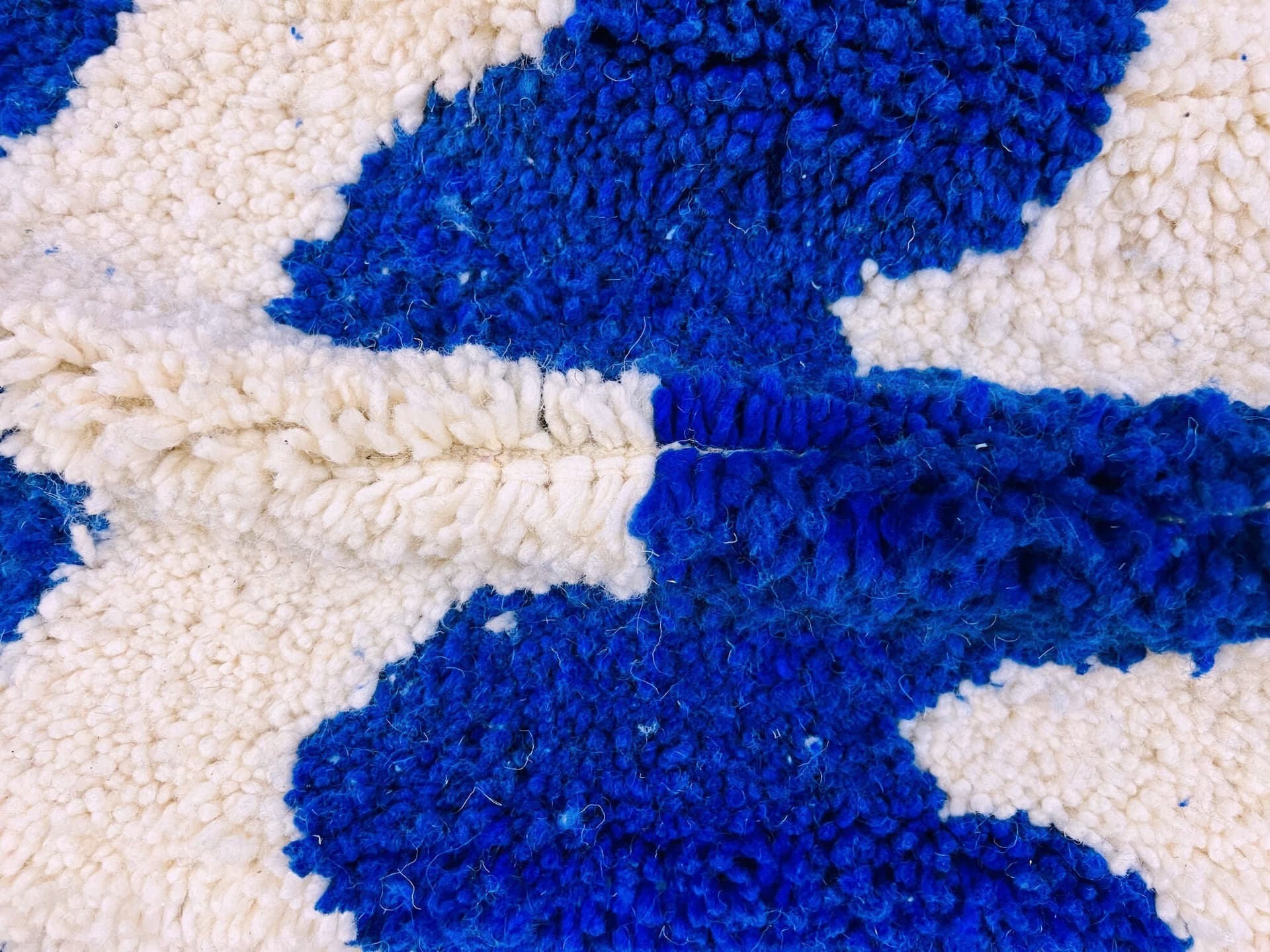 Authentic Moroccan Rug, Beni Ourain Rug, Custom Beni Ourain Rug, Large Moroccan Rug, Custom Rug, Blue Rug, Handmade wool Rug, Berber Carpet