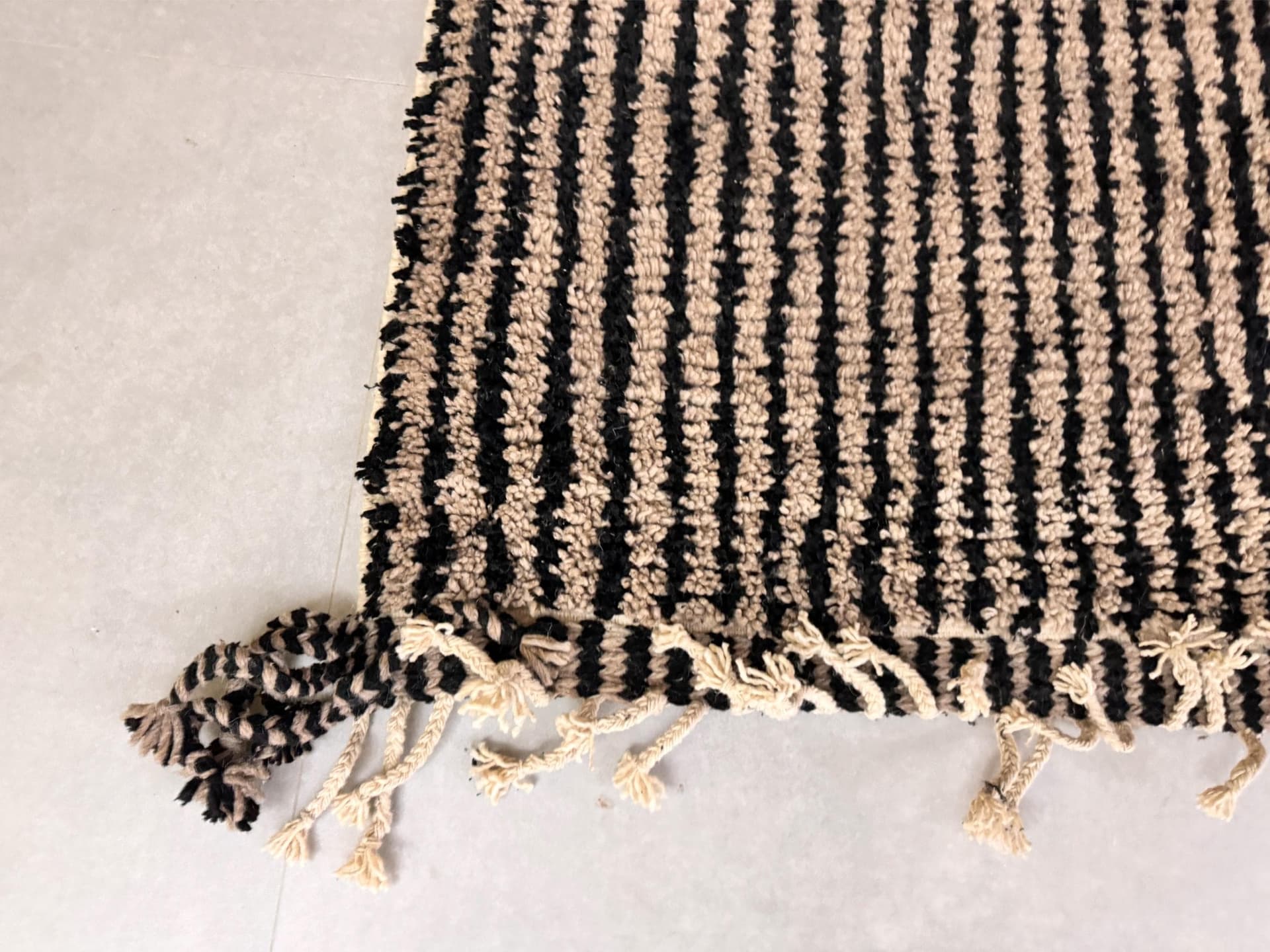 Beni ourain rug, Authentic Moroccan rug, Berber carpet, Genuine Wool rug, Handmade rug, Beni ourain style, Area rug, Tapis berbere, Teppich