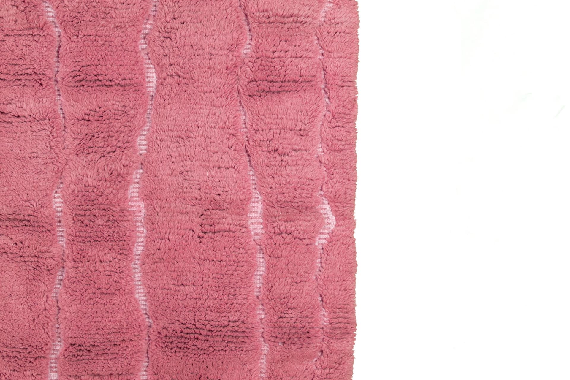 Pink Organic Line Beni Mrirt Rug