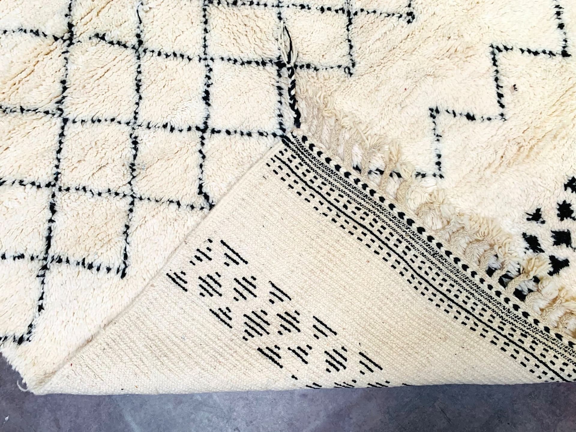 Beni ourain rug, Authentic Moroccan rug, Berber carpet, Genuine Wool rug, Handmade rug, Beni ourain style, Area rug, Tapis berbere, Teppich
