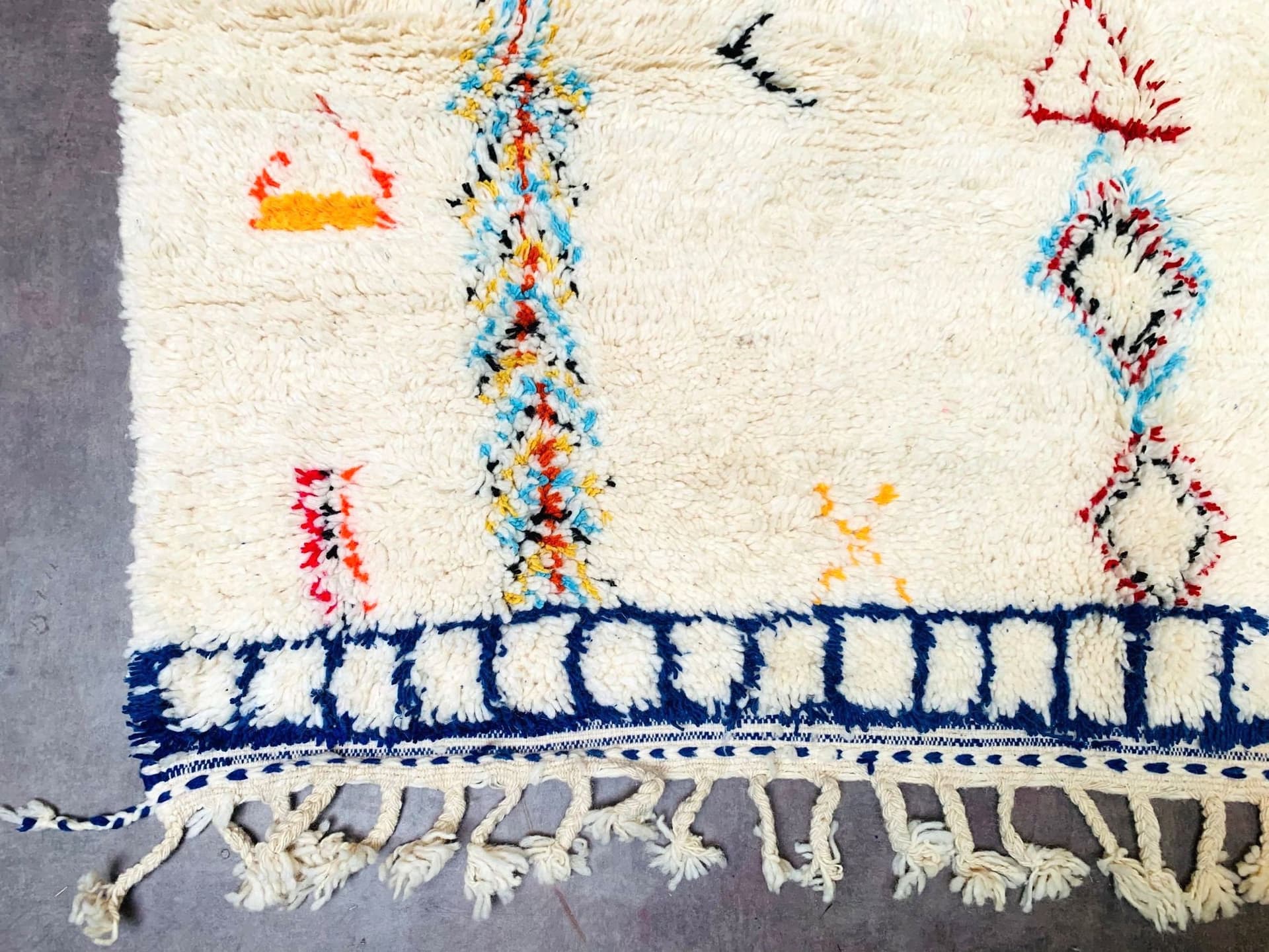 Moroccan Rugs - Handmade Beni Ourain Style - berber area rug - Large authentic Moroccan rug - Teppich marokko