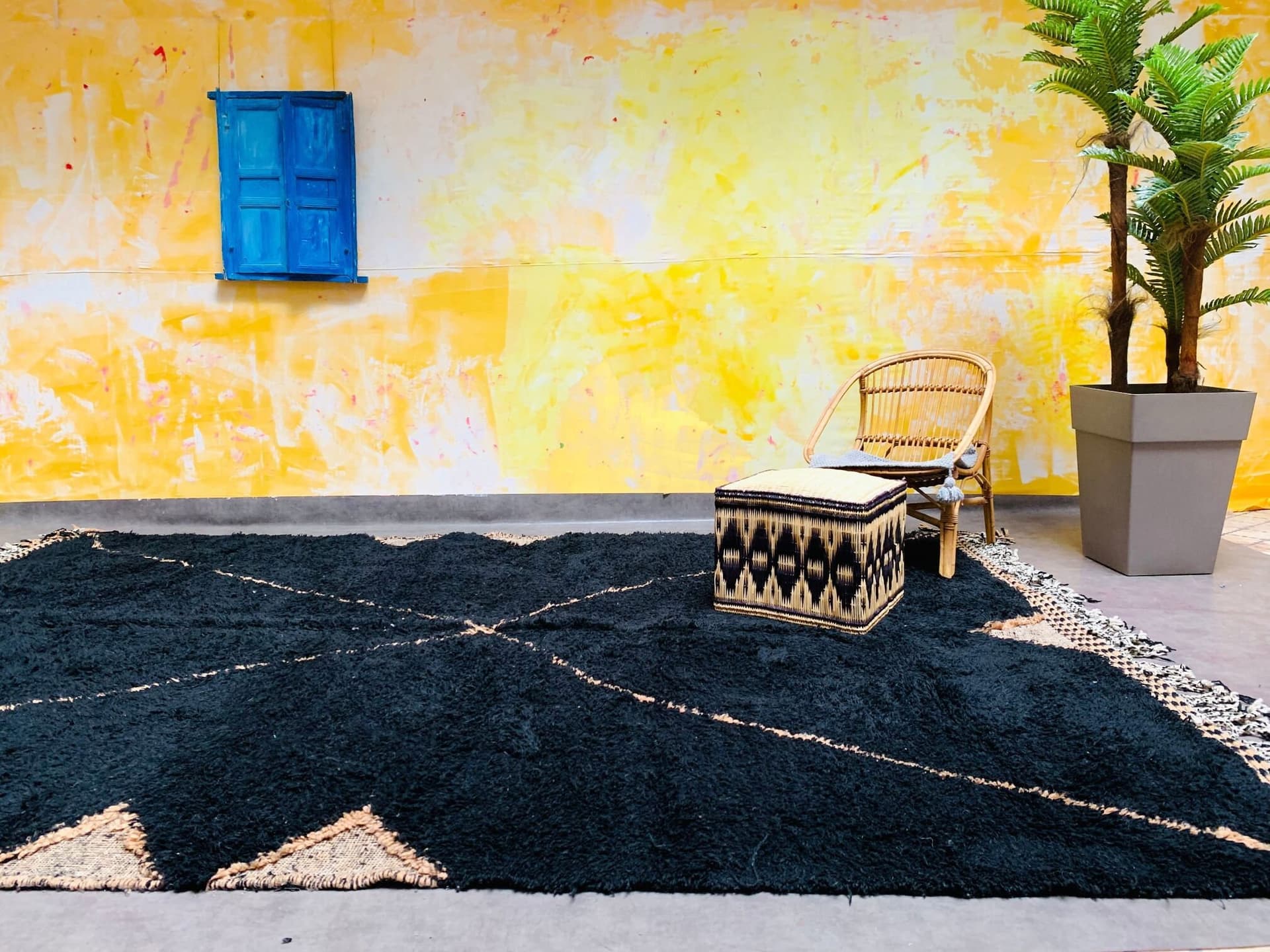 Moroccan Rugs - Handmade Beni Ourain Style - berber area rug - Large authentic Moroccan rug - Teppich marokko