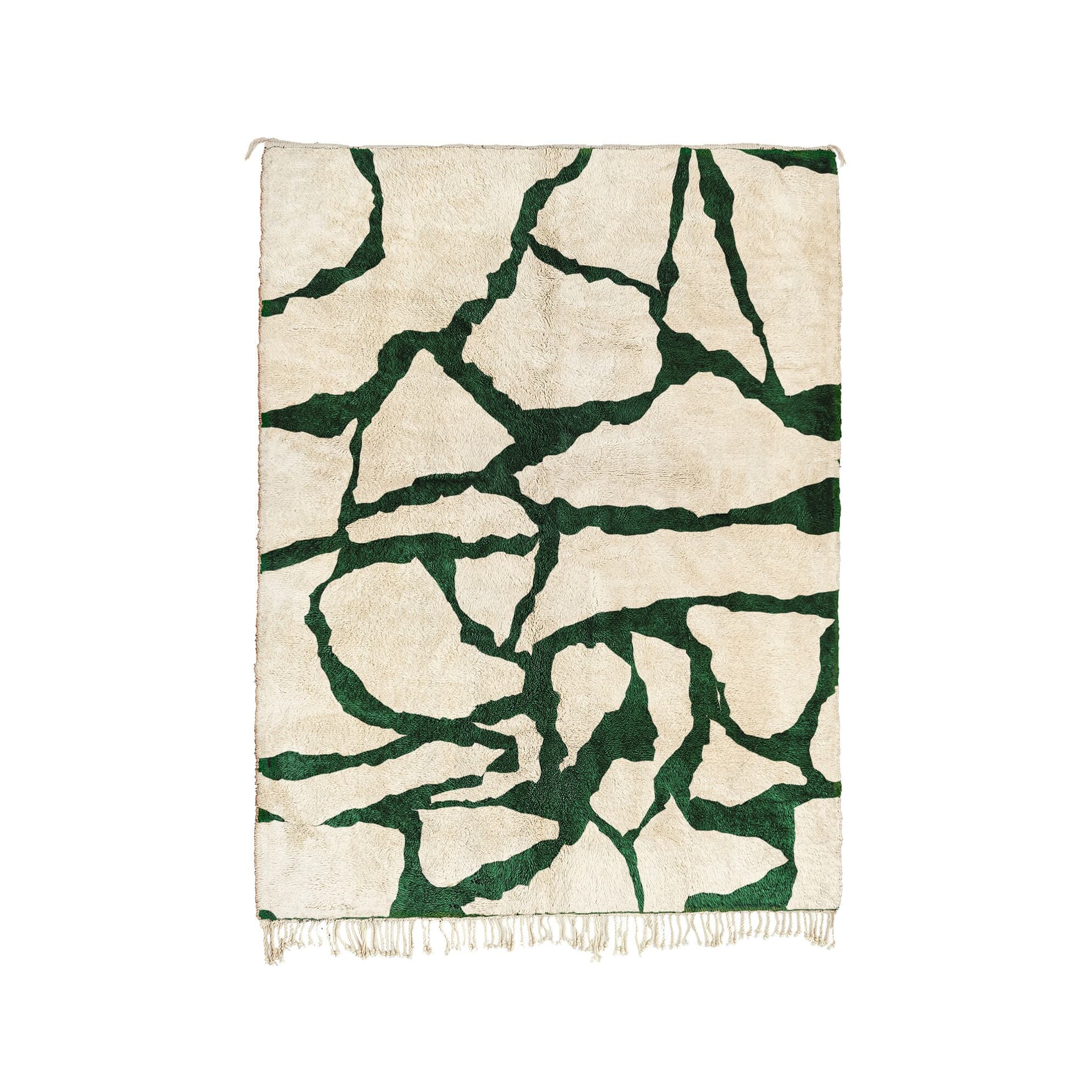 Green Branchline Beni Ourain Rug