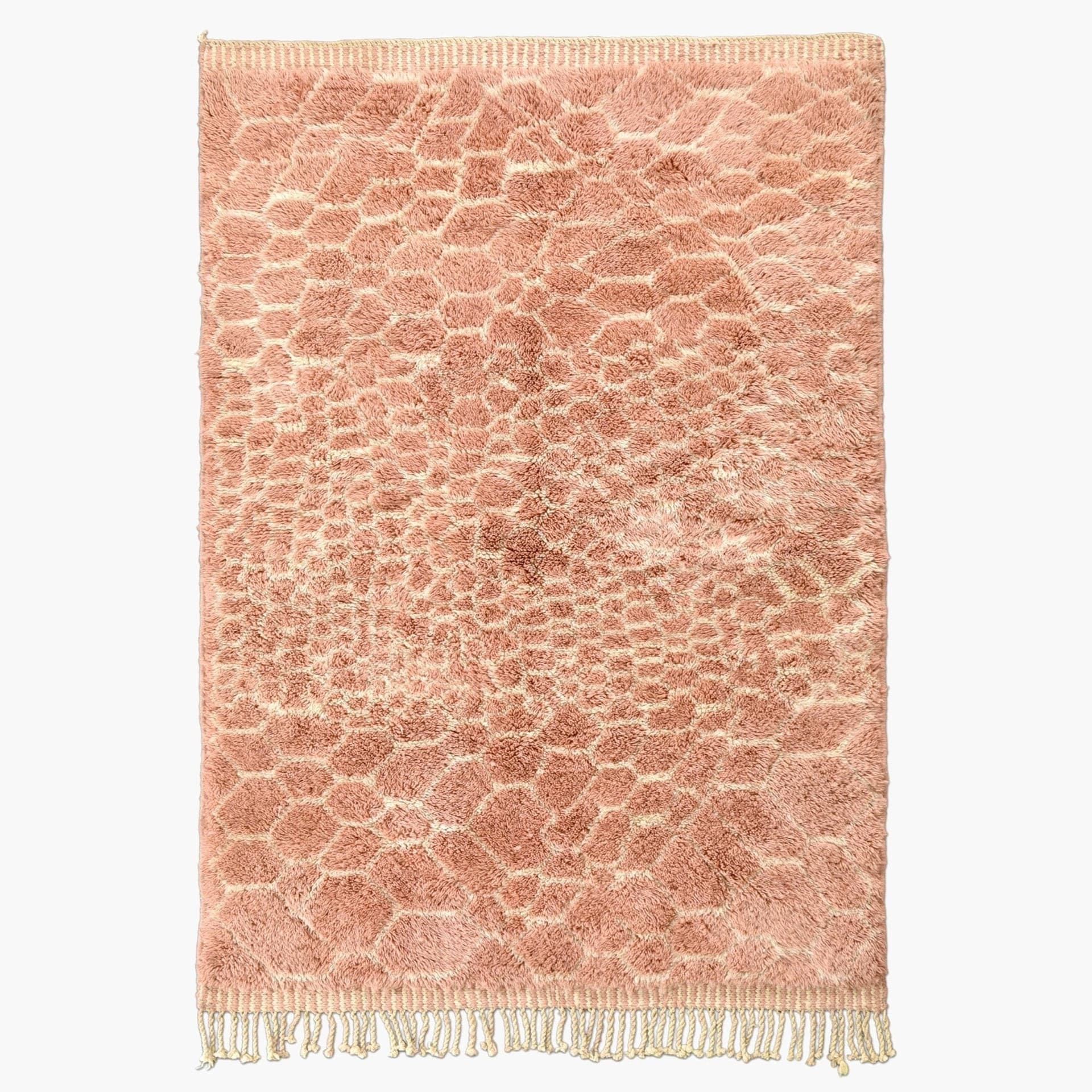Pink Pebble Beni Mrirt Rug