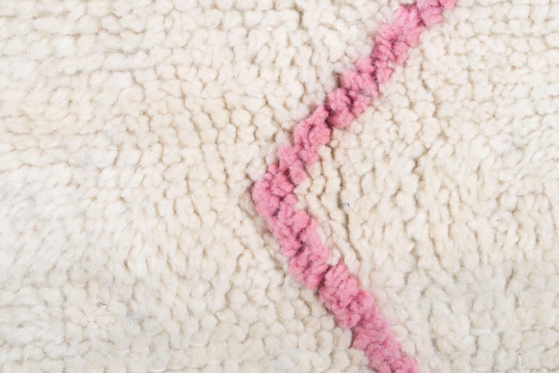 Moroccan Rug Mrirt 5x8 Wool Ivory White Cobalt Blue Blush Pink Peach Minimalist Living Room Berber