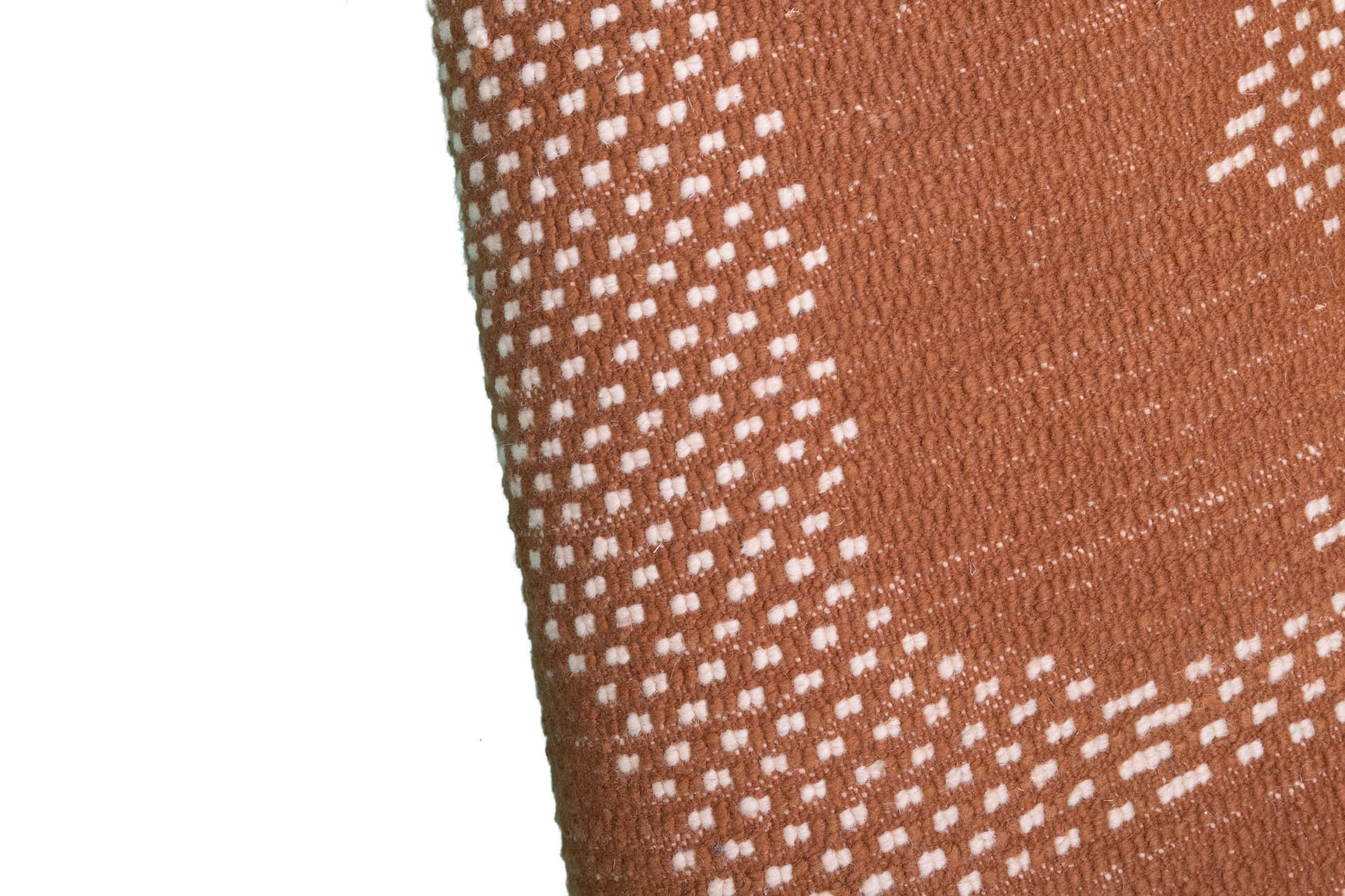 Rust Geometric Beni Mrirt Rug