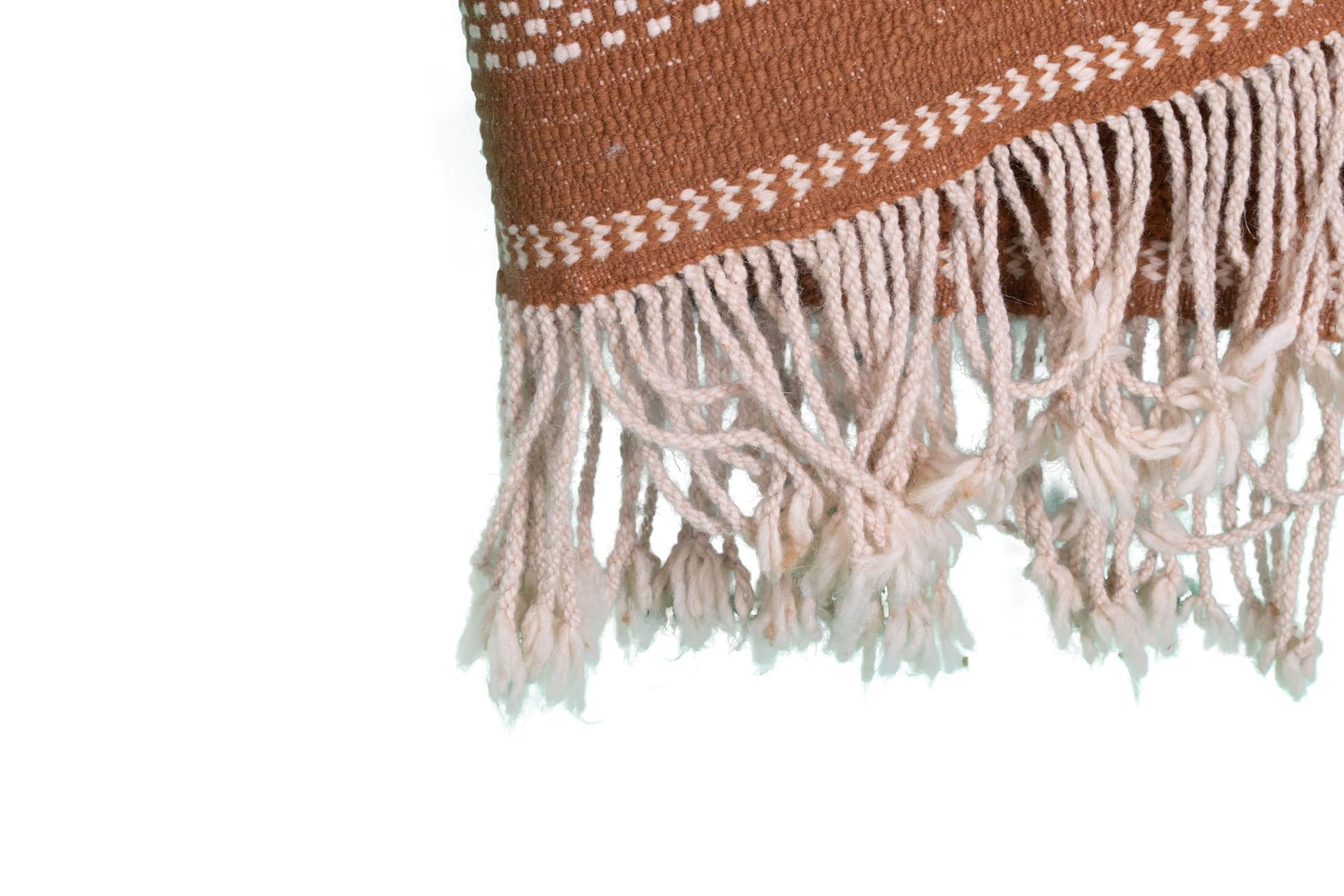 Rust Geometric Beni Mrirt Rug