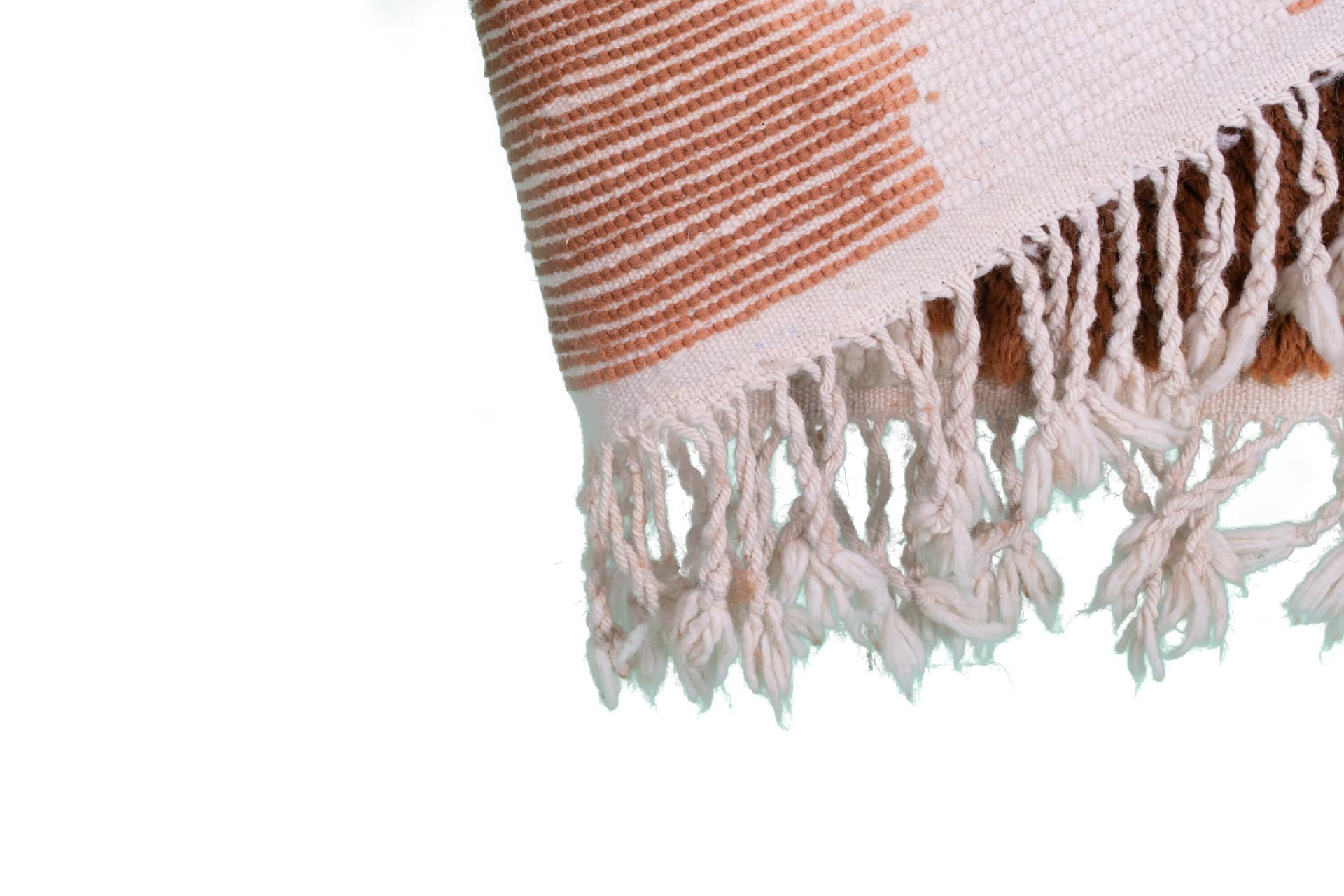 Brown Wavy Stripe Beni Mrirt Rug