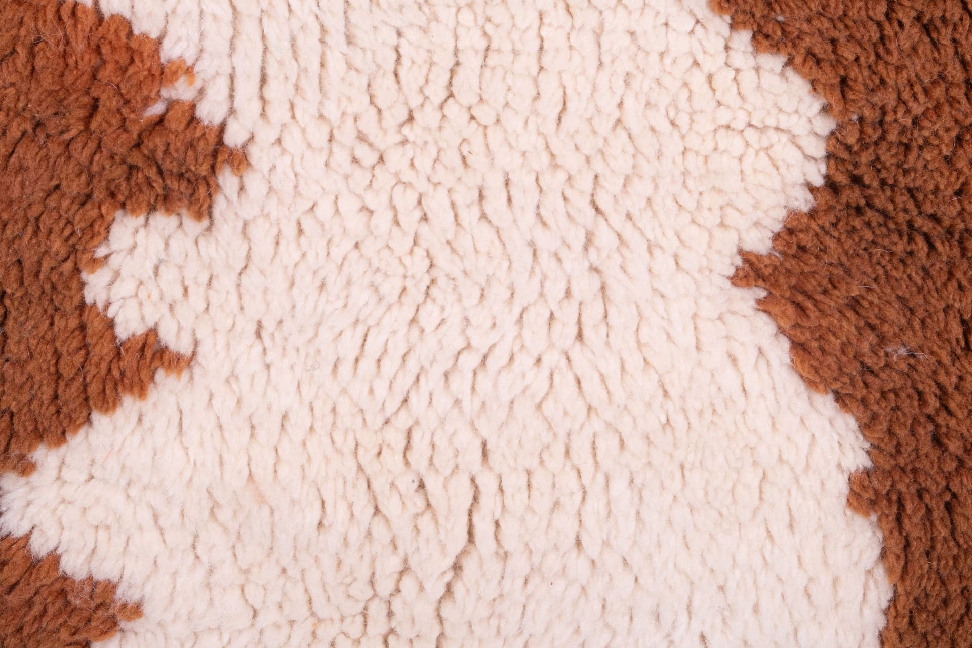 Brown Wavy Stripe Beni Mrirt Rug