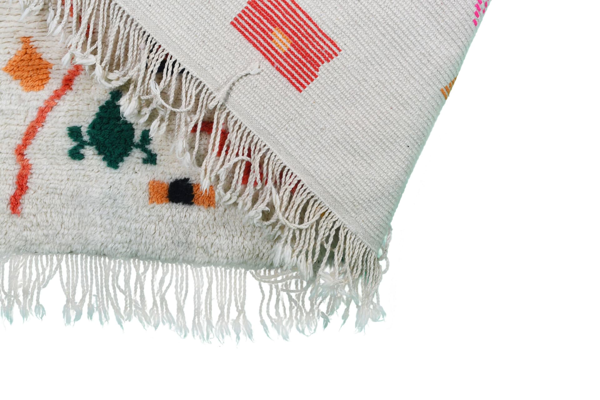 Neutral Diamond Motif Azilal Rug