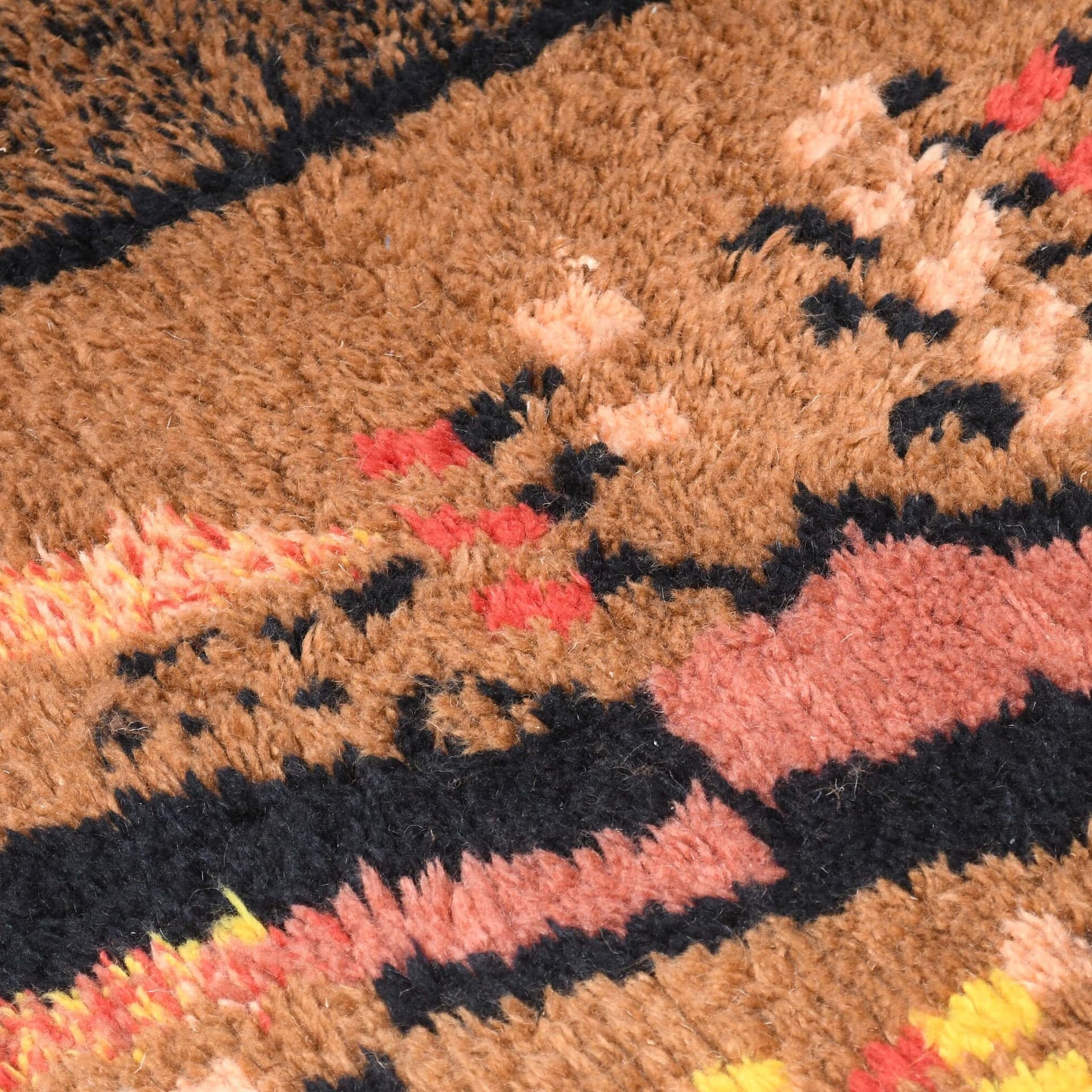 Brown Multicolor Boujaad Rug