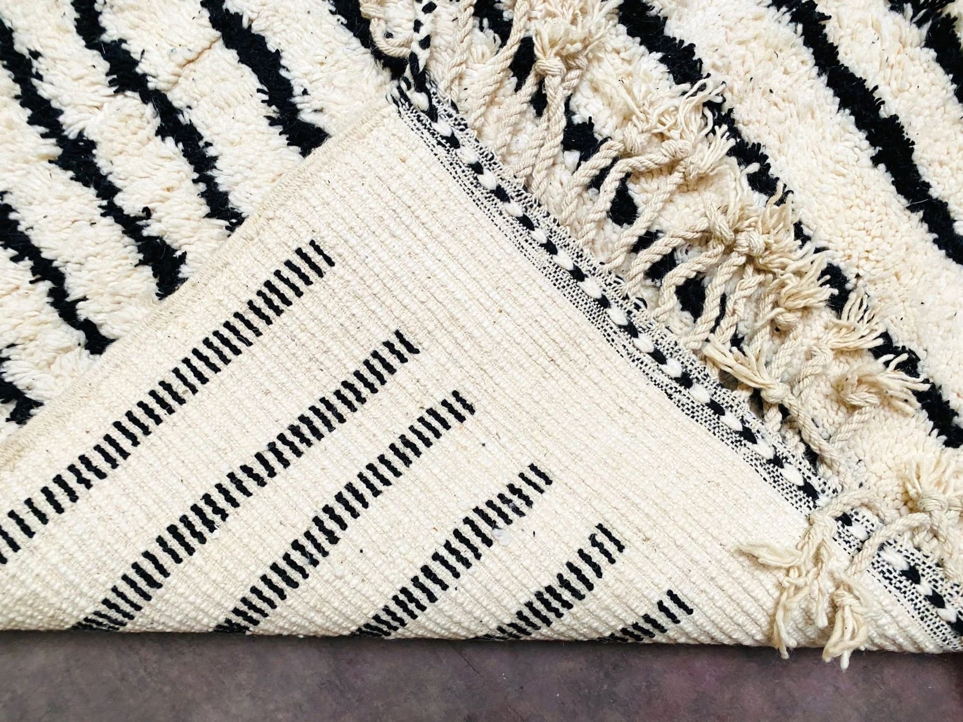Neutral Lip Beni Ourain Rug