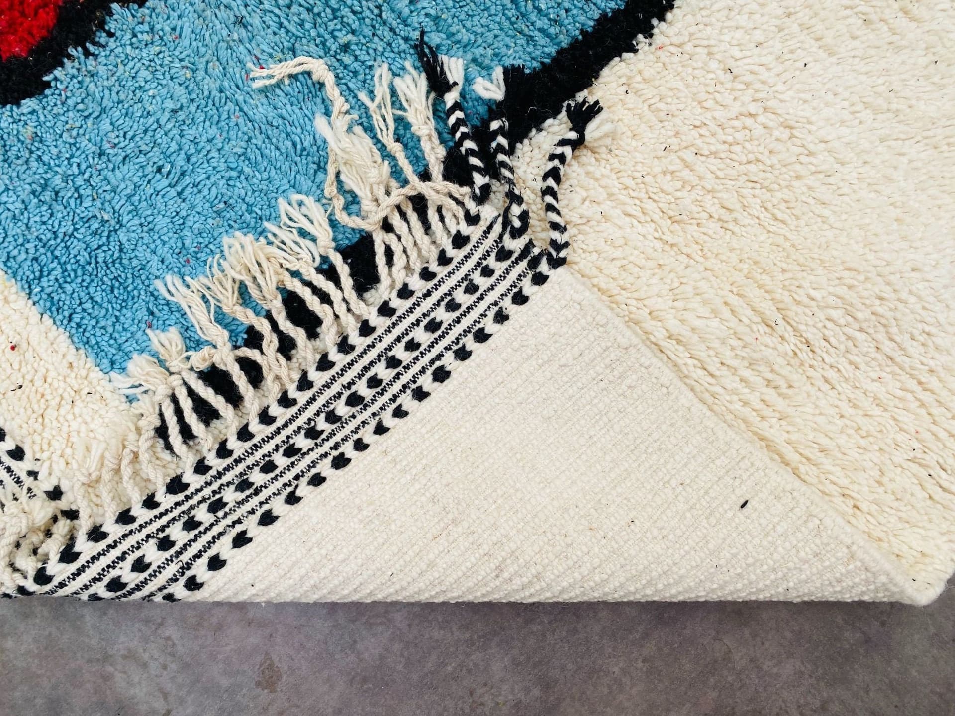 Ivory Totem Beni Ourain Rug