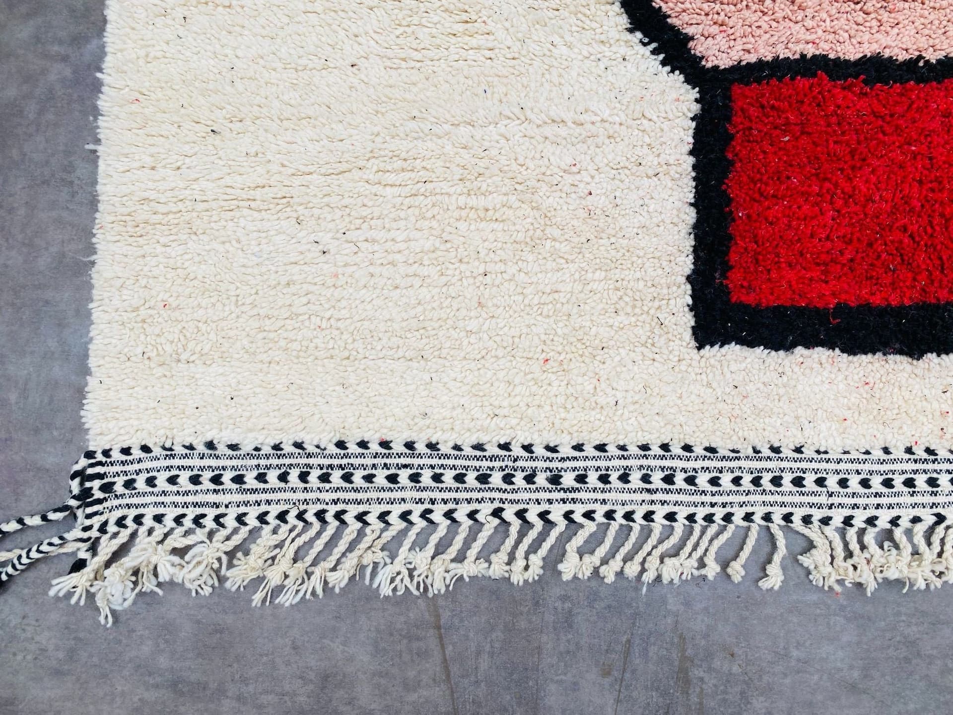 Ivory Totem Beni Ourain Rug