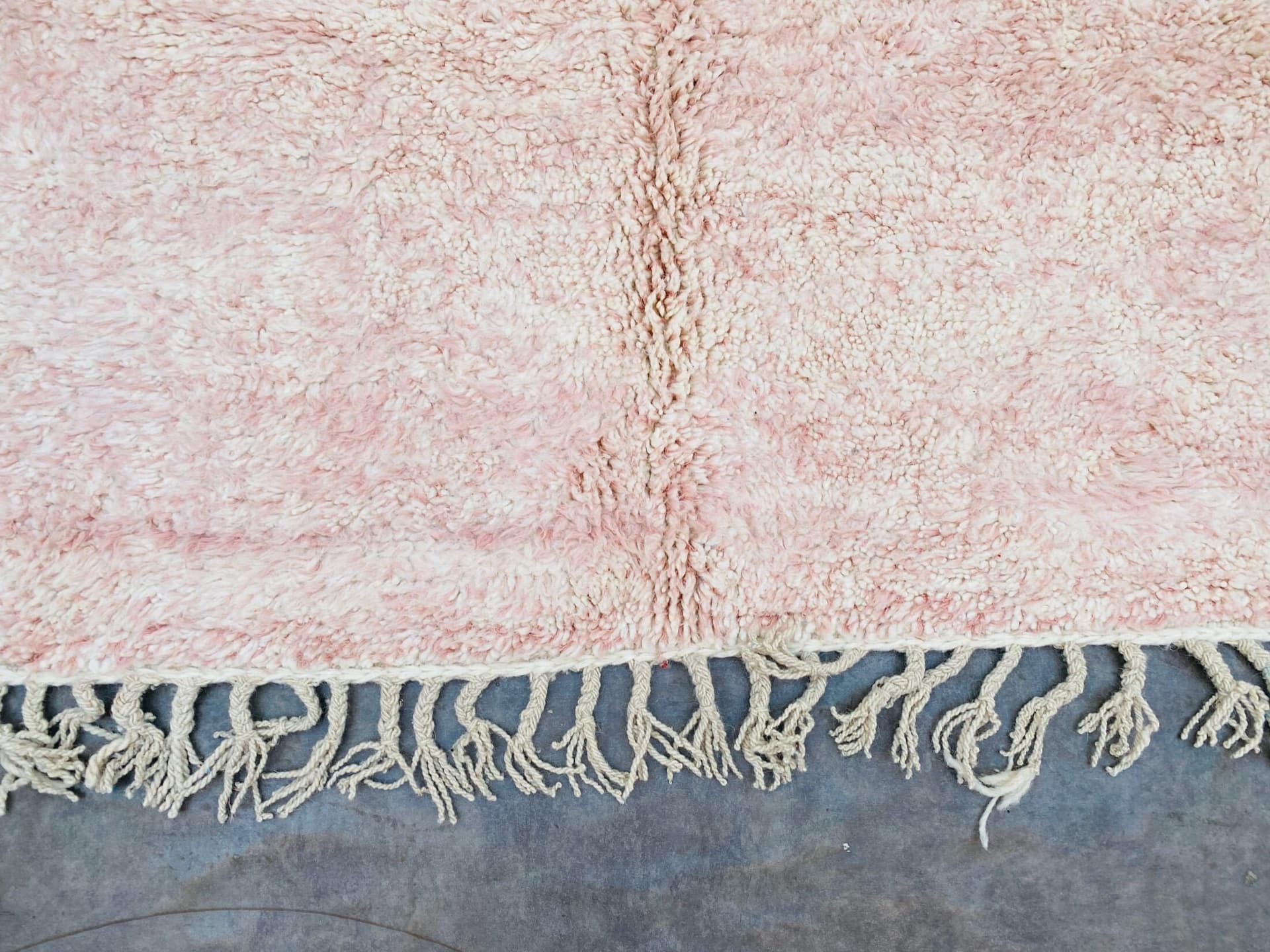 All sizes light Pink Beni ourain rug, Authentic custom Moroccan rug, Berber carpet, Genuine Wool rug
