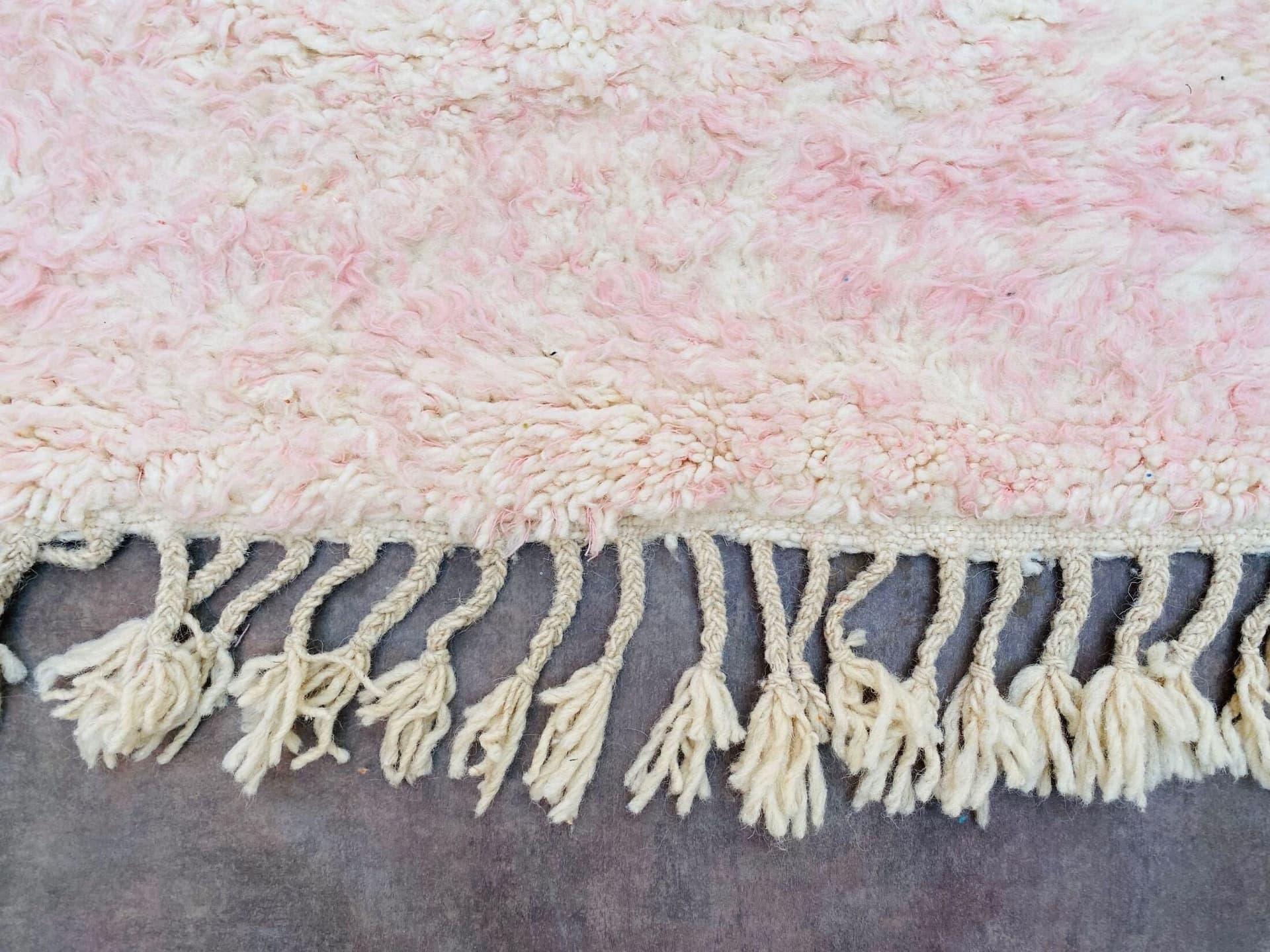 All sizes light Pink Beni ourain rug, Authentic custom Moroccan rug, Berber carpet, Genuine Wool rug