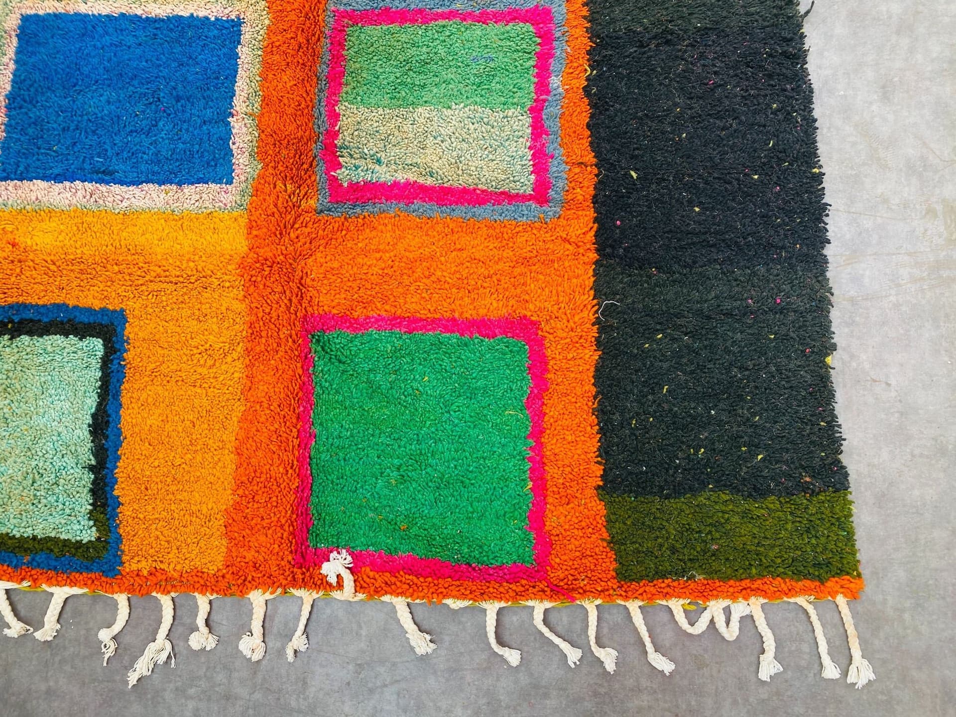 Multicolor Window Azilal Rug
