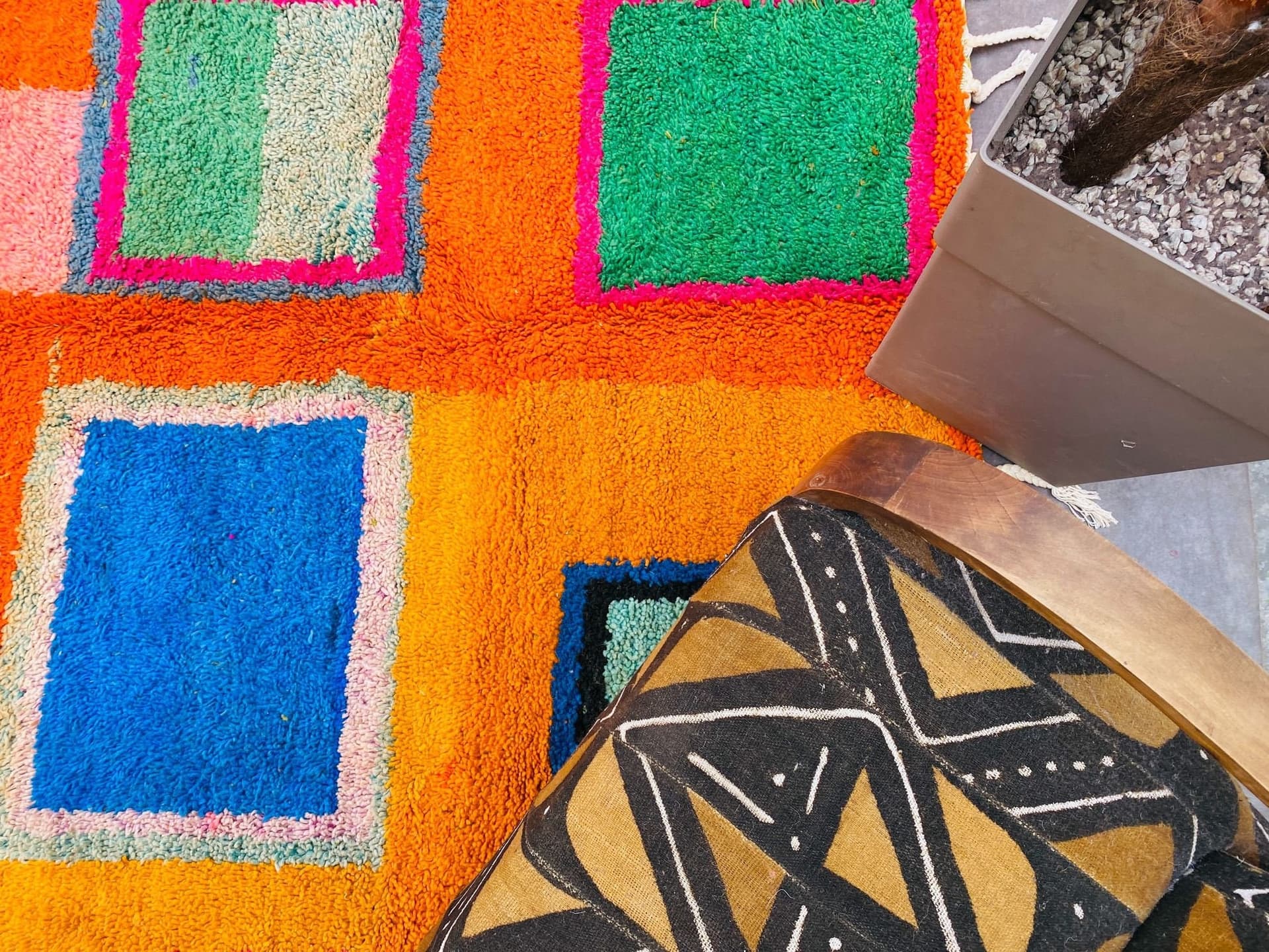 Multicolor Window Azilal Rug