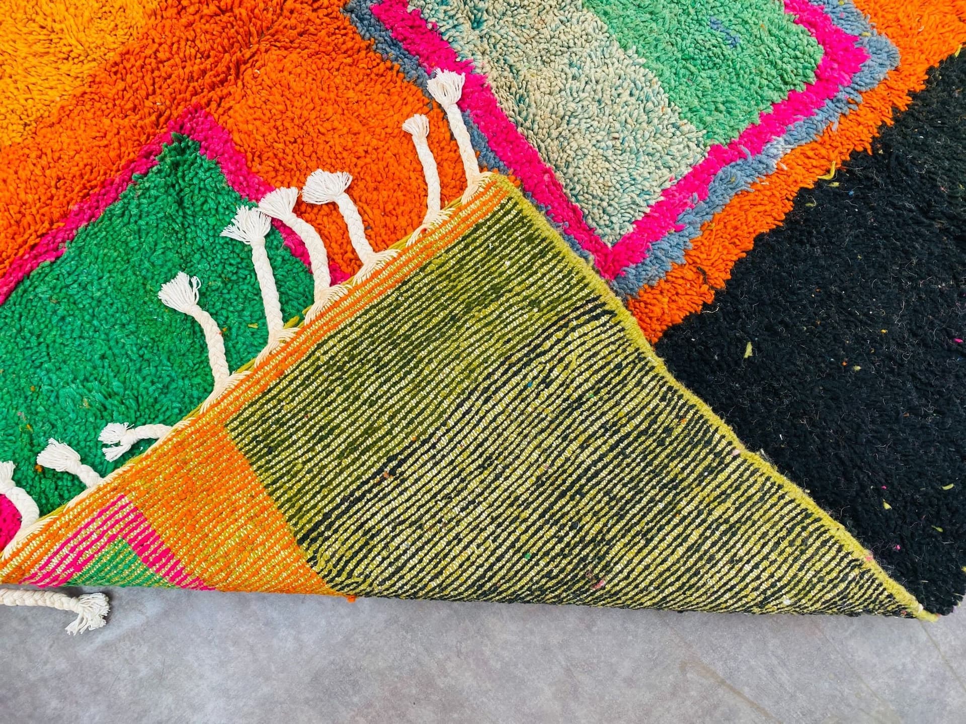 Multicolor Window Azilal Rug