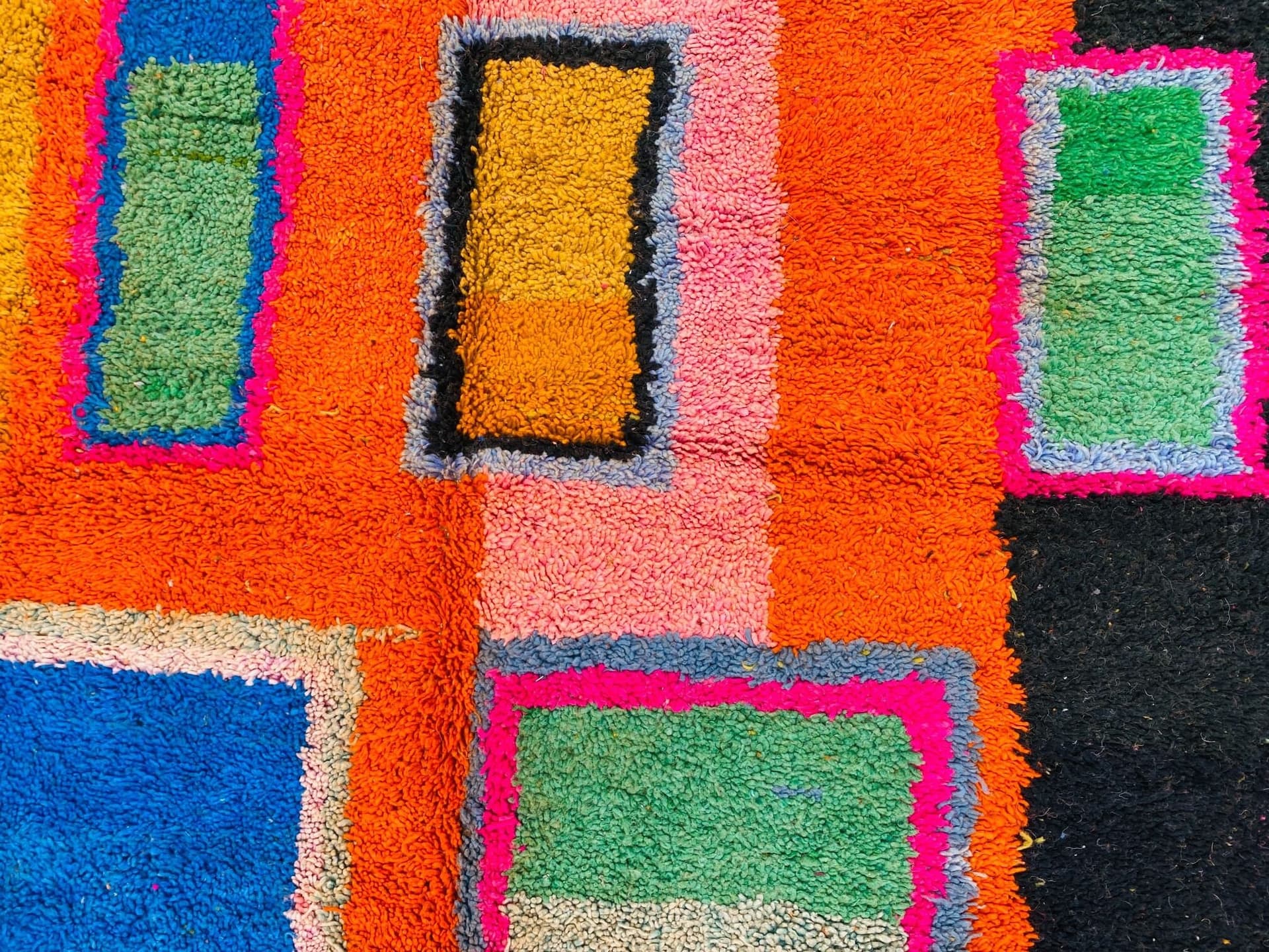 Multicolor Window Azilal Rug