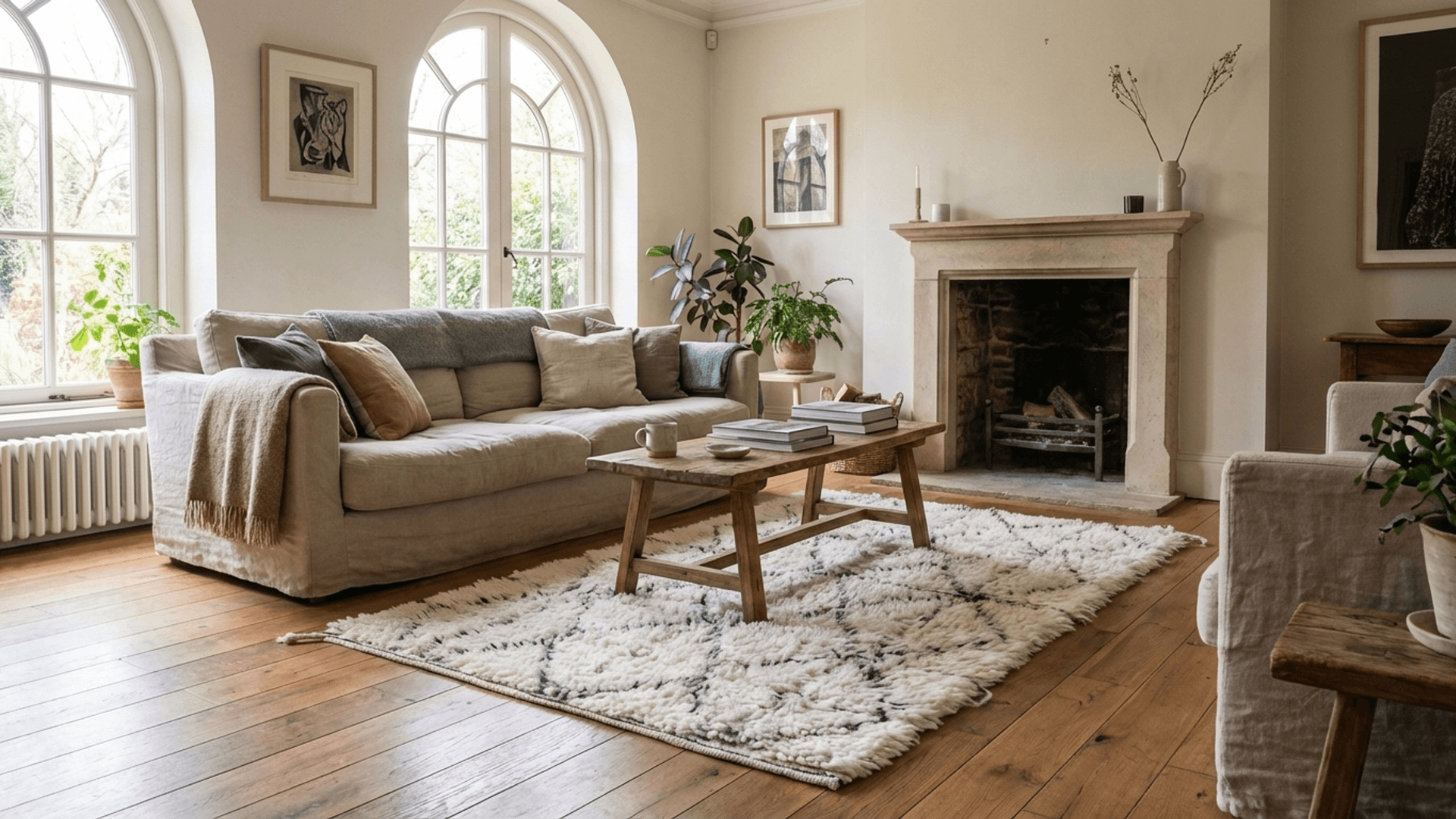 → Beni Ourain Rugs – WOO-55842