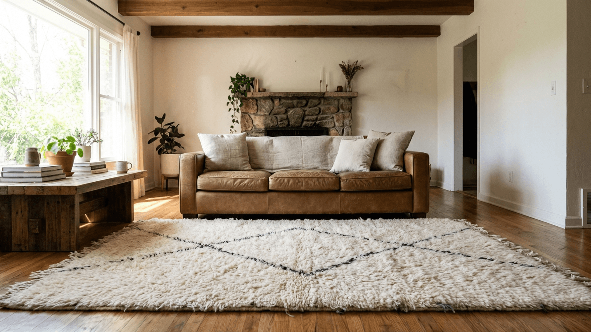 → Alfombras Beni Ourain – WOO-56132